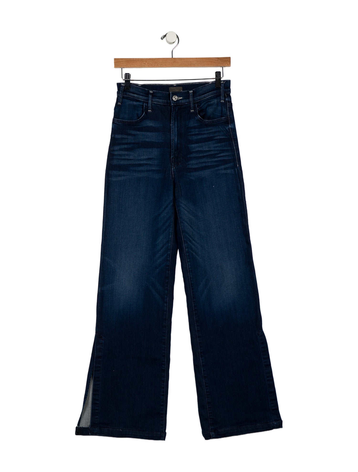 Mother High-Rise Wide Leg Jeans