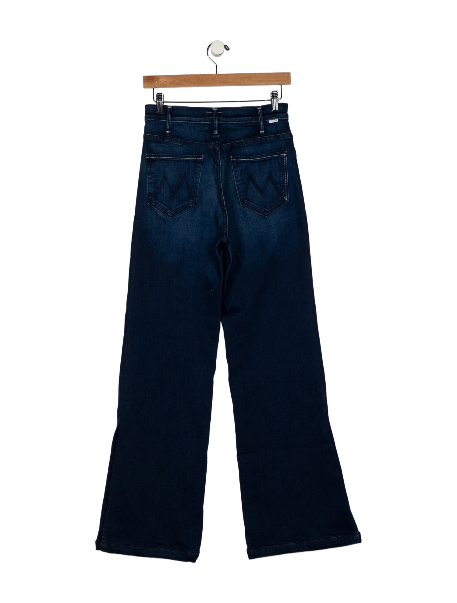 Mother High-Rise Wide Leg Jeans