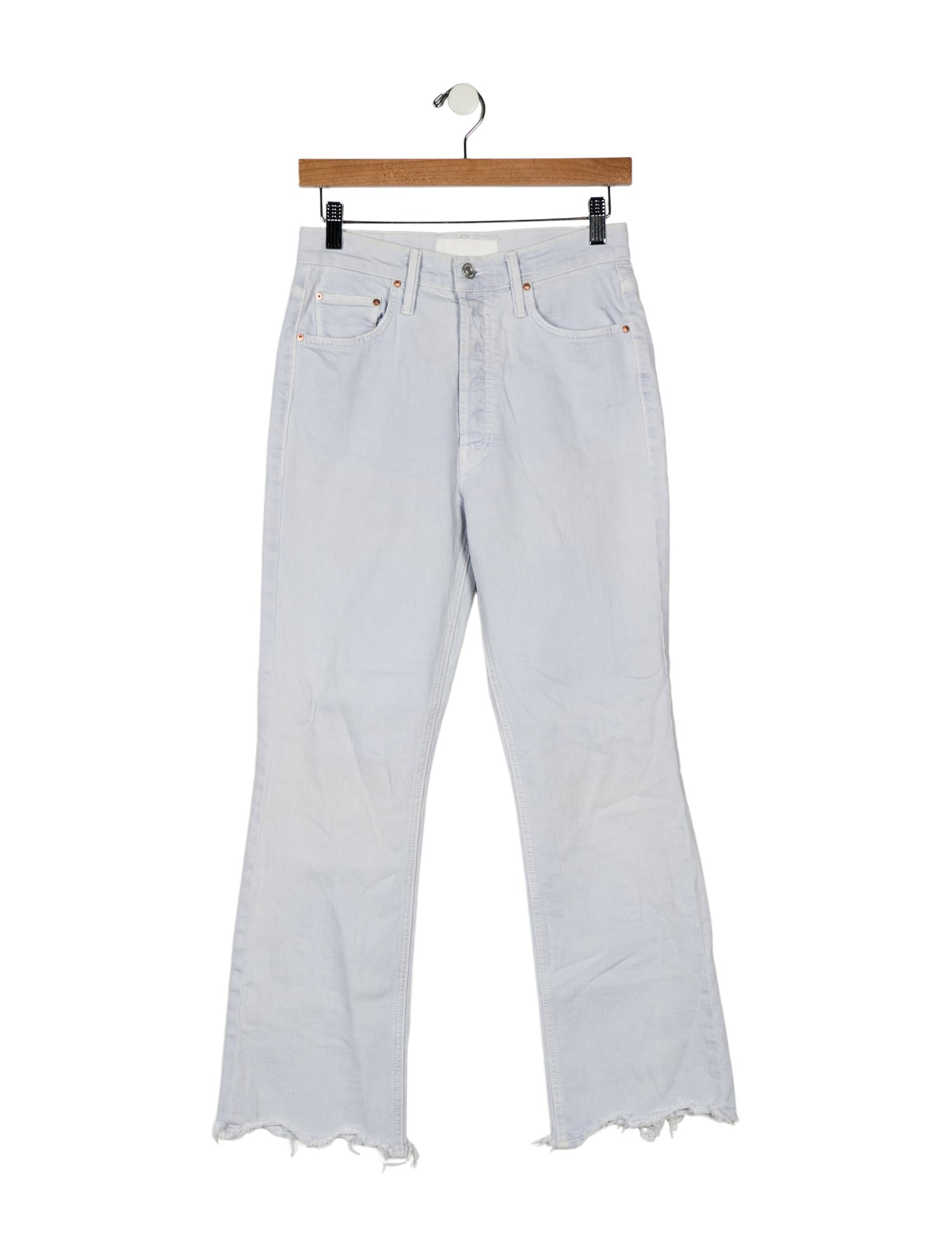 Mother High-Rise Straight Leg Jeans