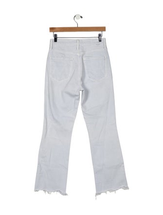 Mother High-Rise Straight Leg Jeans