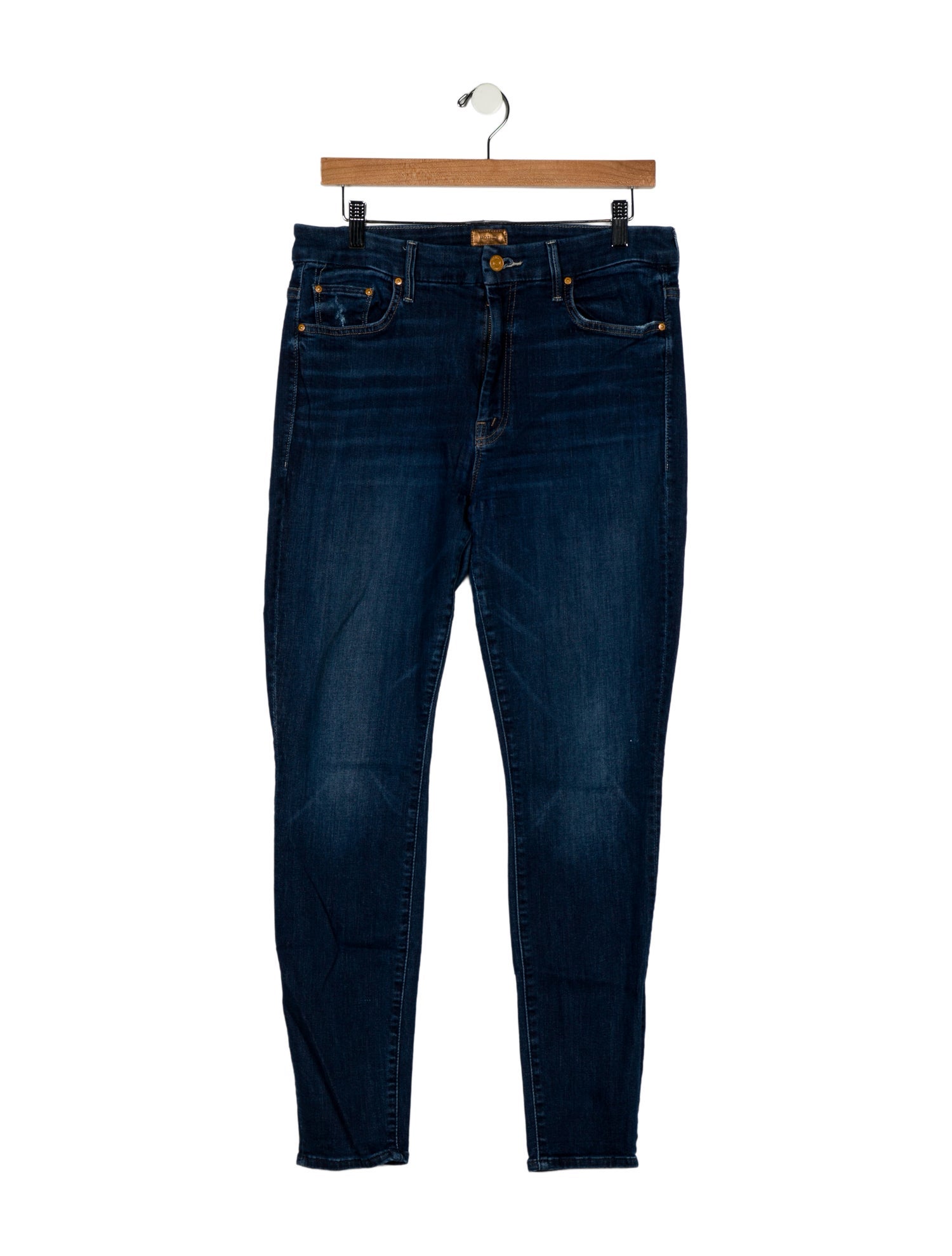Mother High-Rise Skinny Leg Jeans
