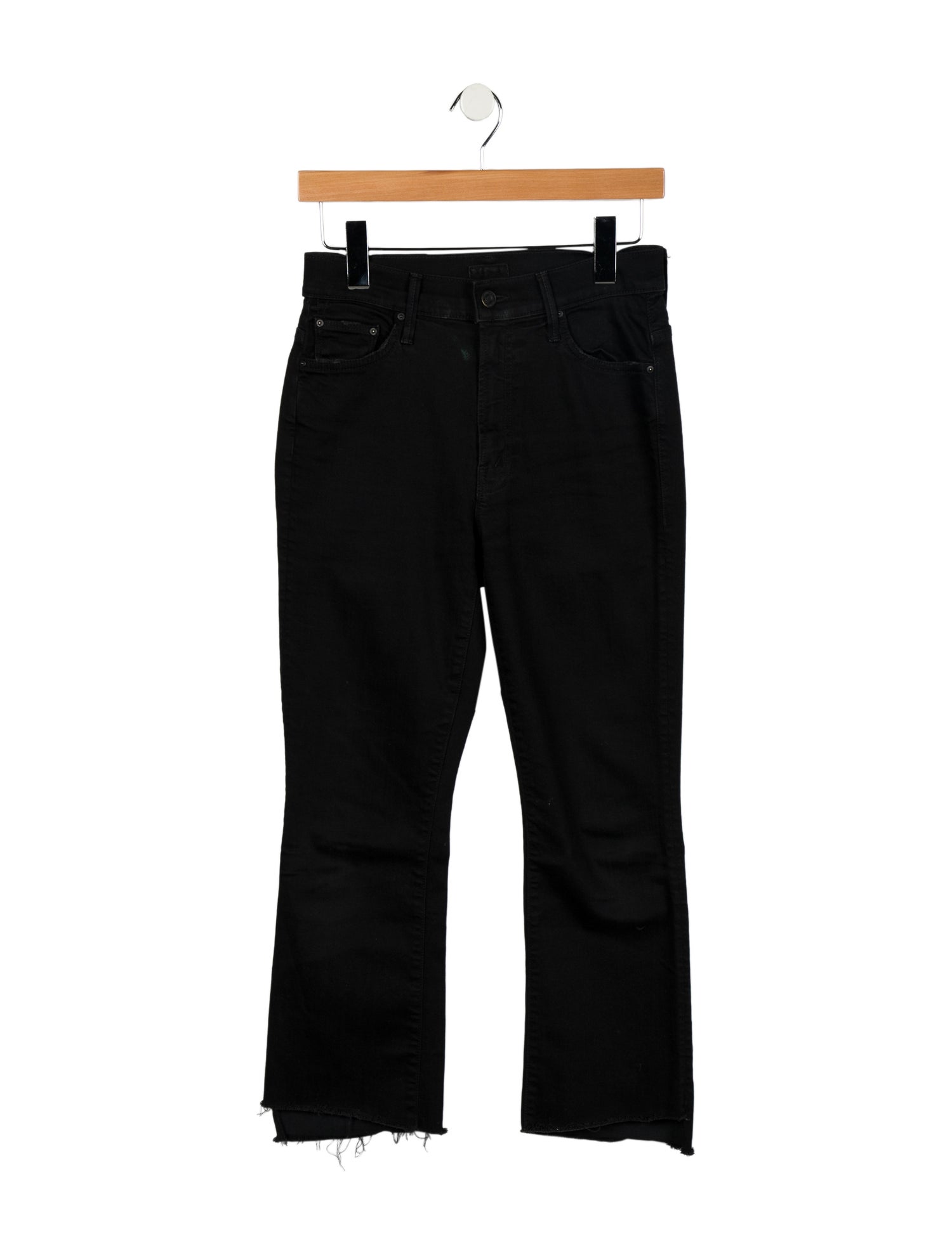 Mother Mid-Rise Straight Leg Jeans
