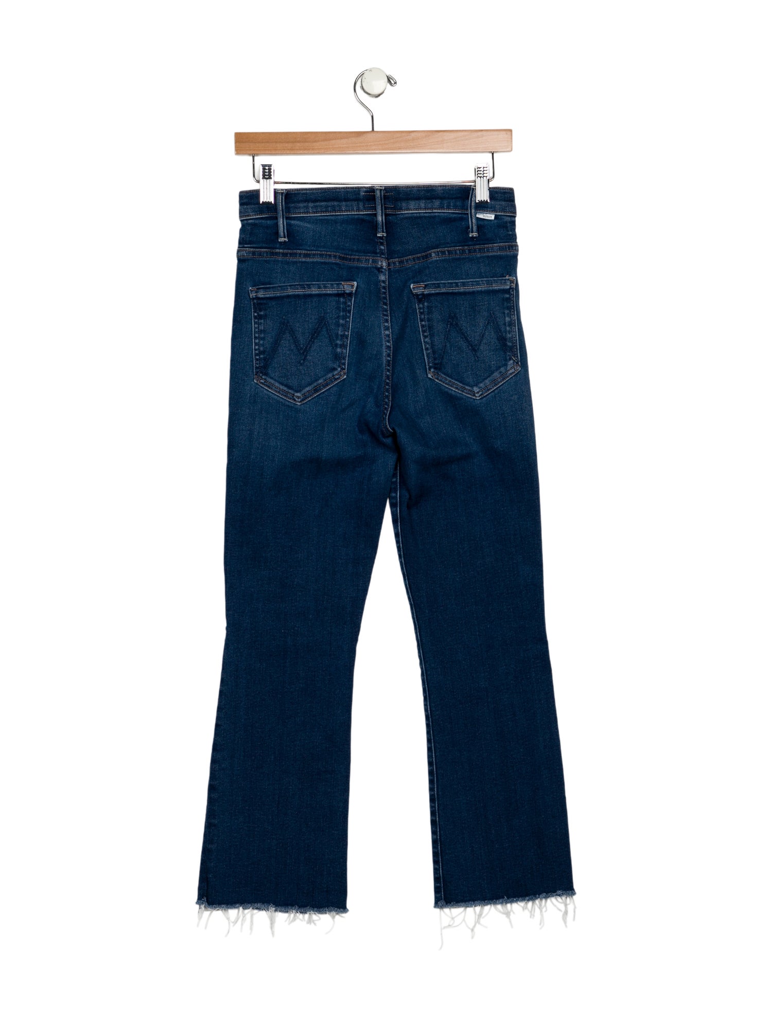 Mother Mid-Rise Straight Leg Jeans