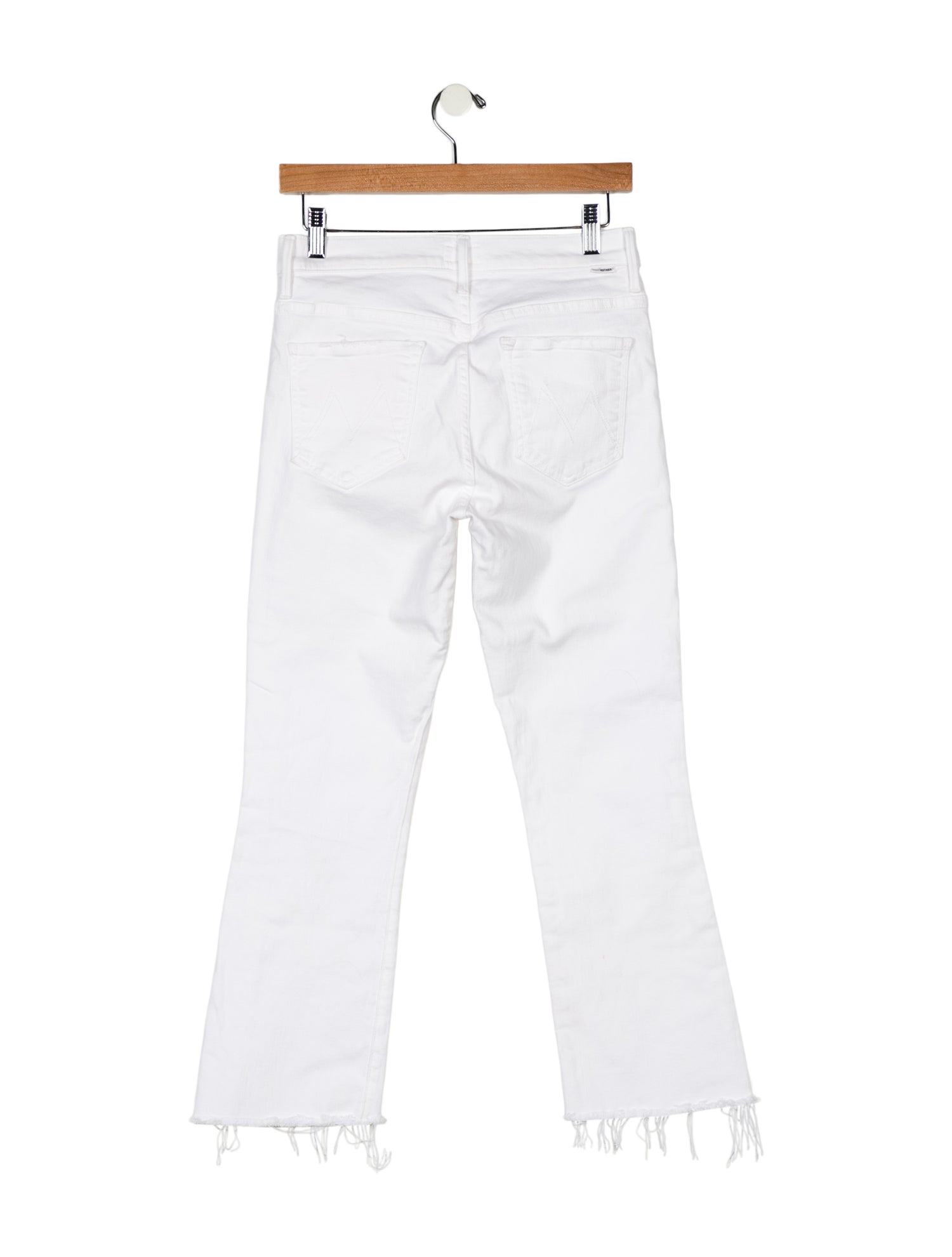 Mother Mid-Rise Straight Leg Jeans
