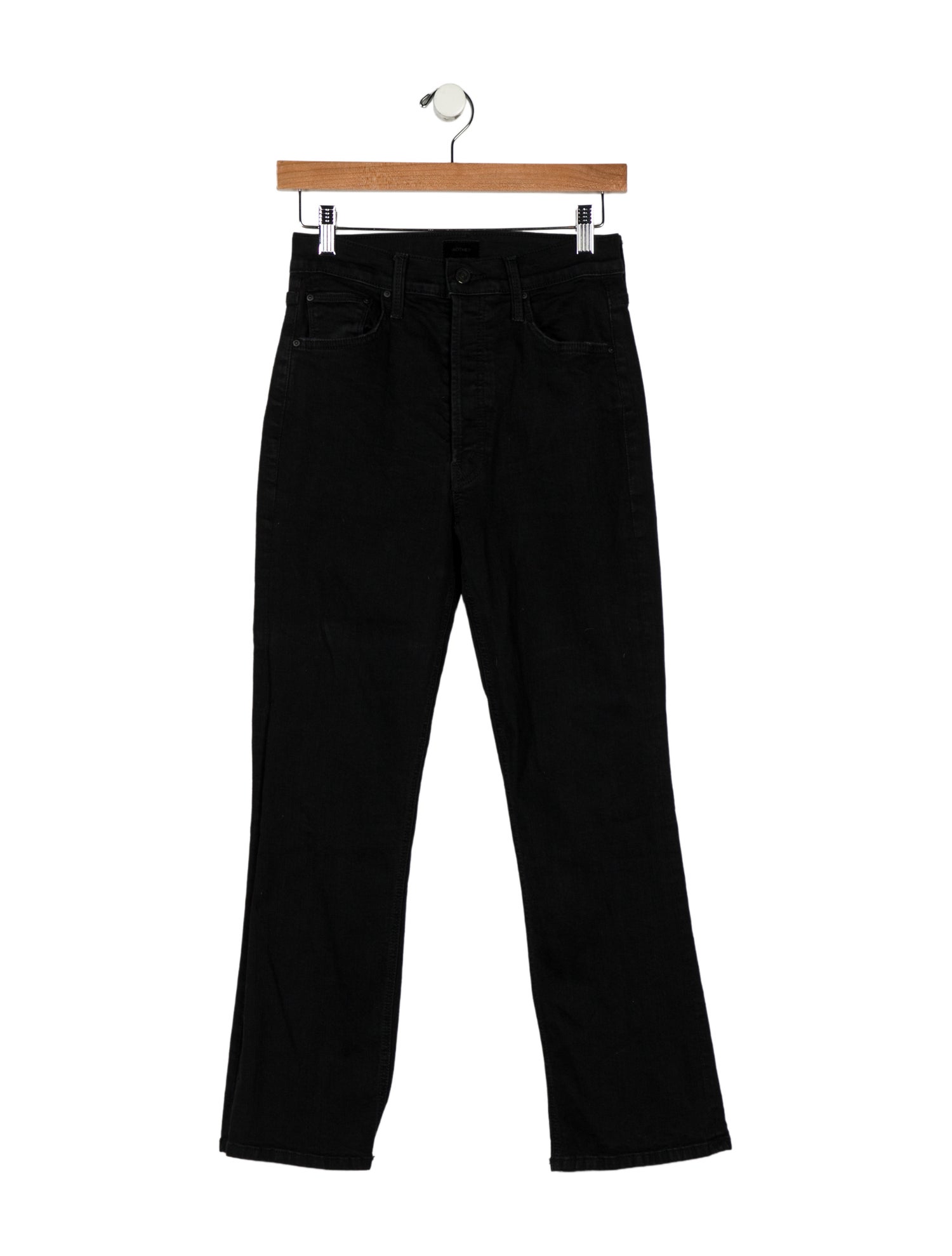 Mother High-Rise Straight Leg Jeans