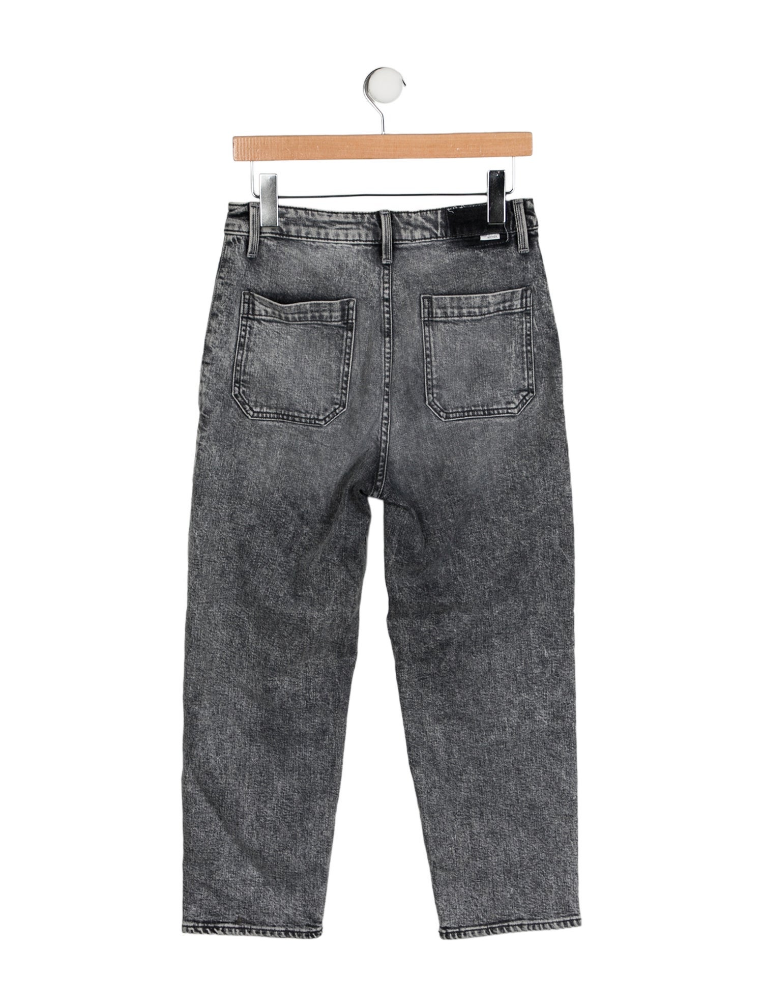Mother High-Rise Straight Leg Jeans