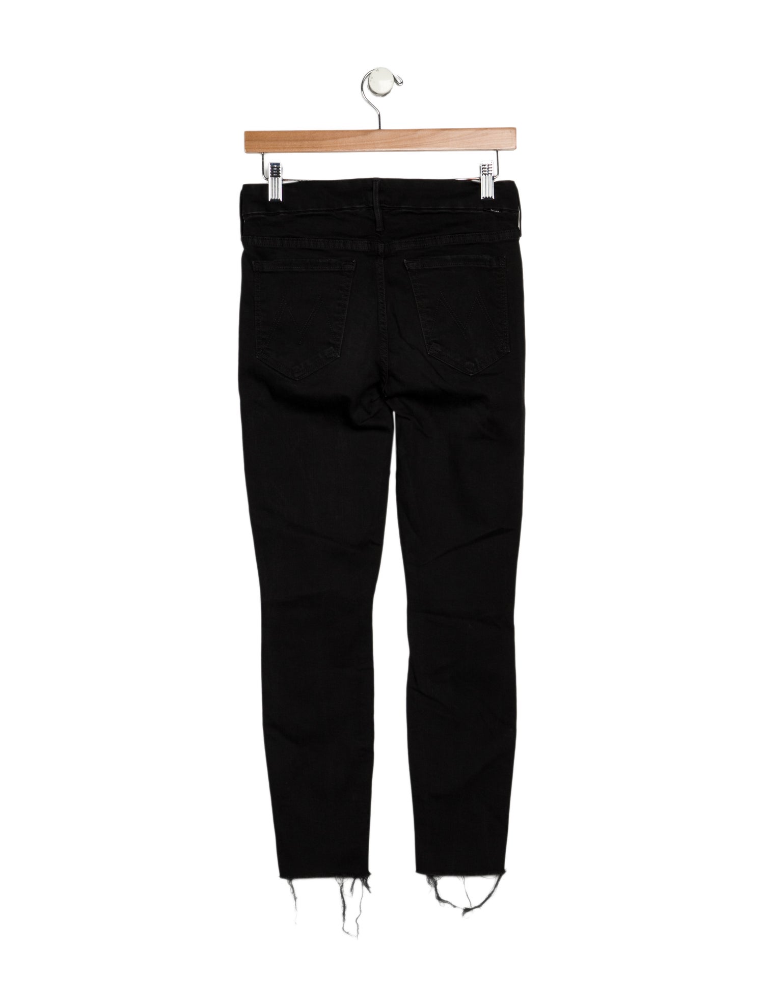 Mother Mid-Rise Skinny Leg Jeans