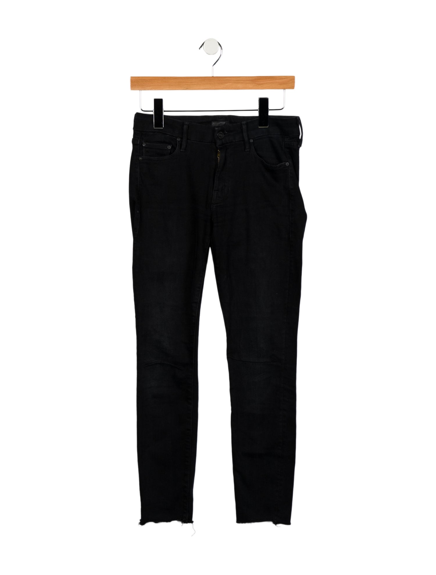 Mother Mid-Rise Skinny Leg Jeans