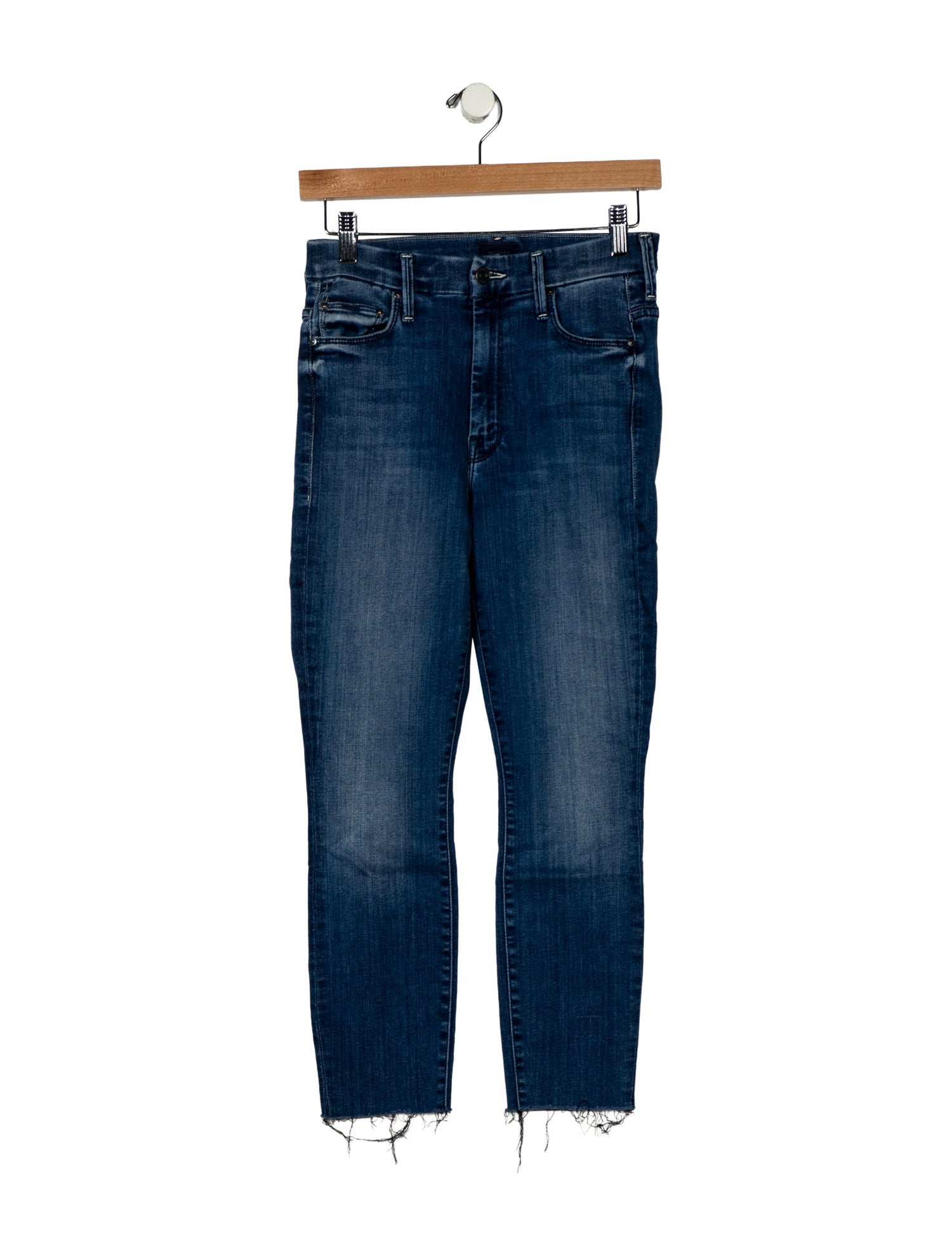 Mother High-Rise Straight Leg Jeans