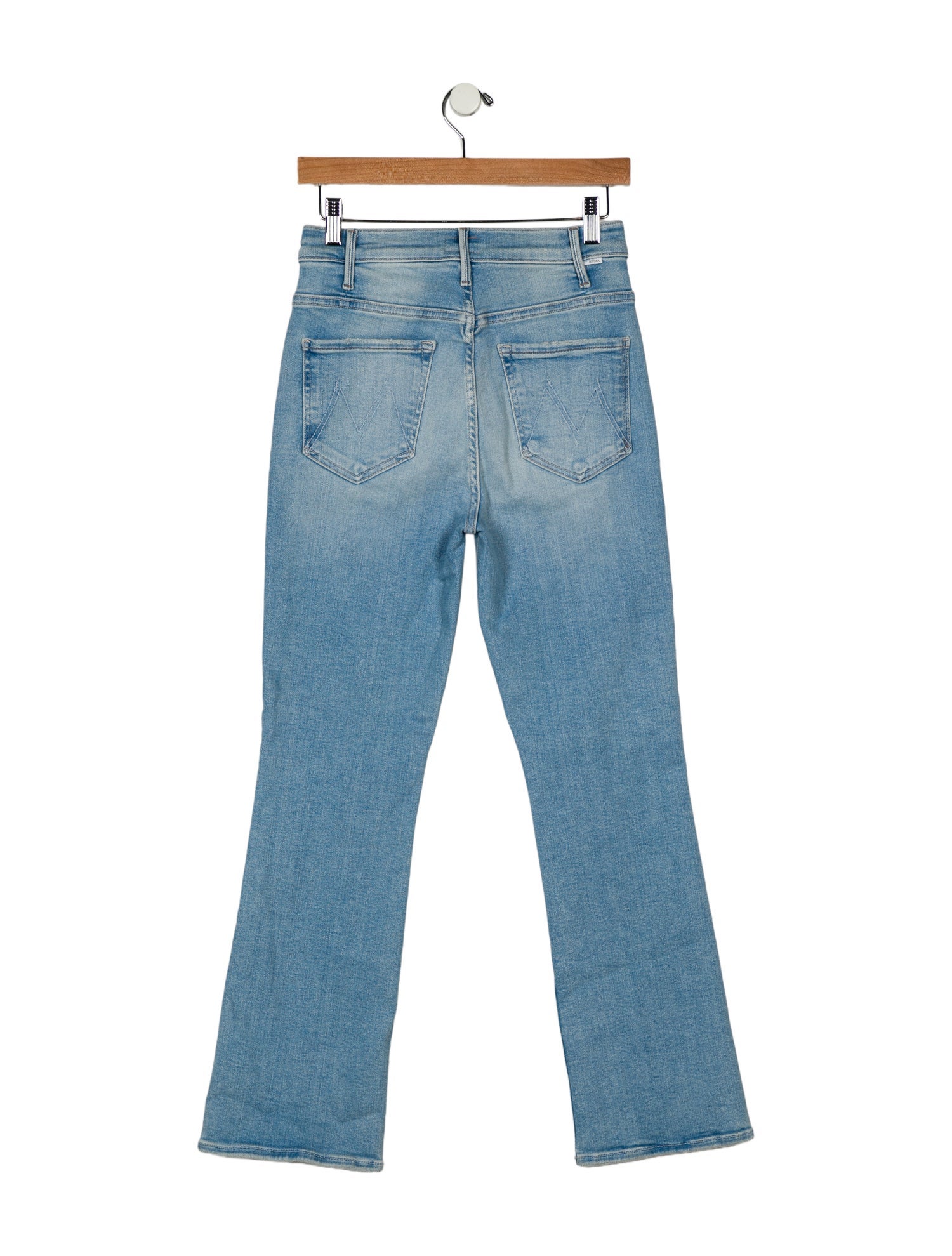 Mother Mid-Rise Straight Leg Jeans