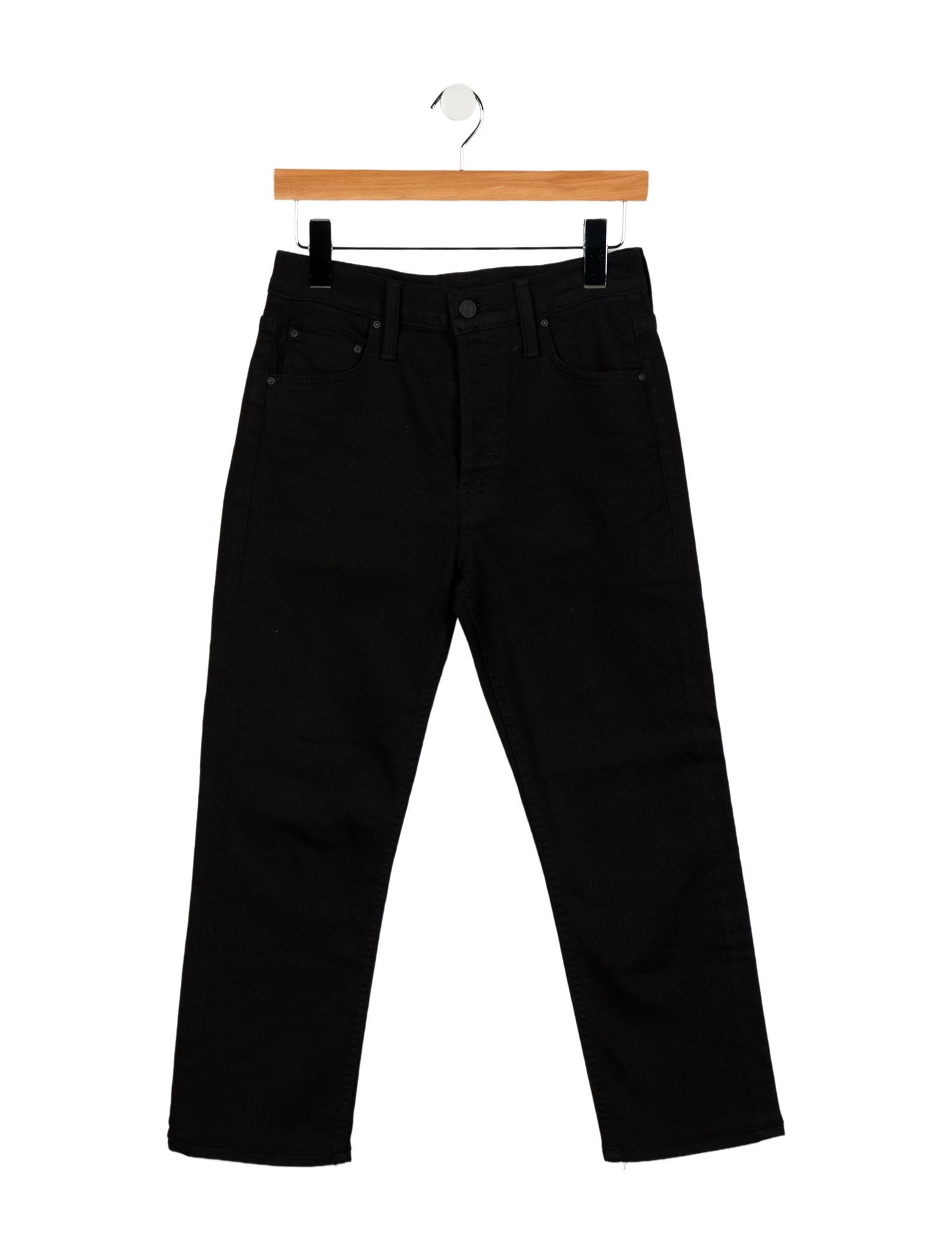 Mother High-Rise Straight Leg Jeans