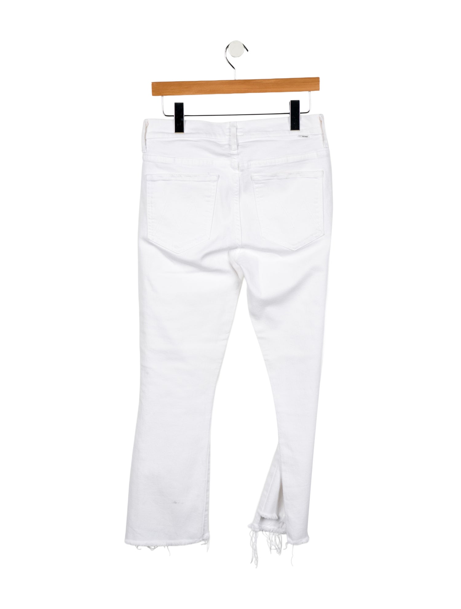 Mother Mid-Rise Straight Leg Jeans