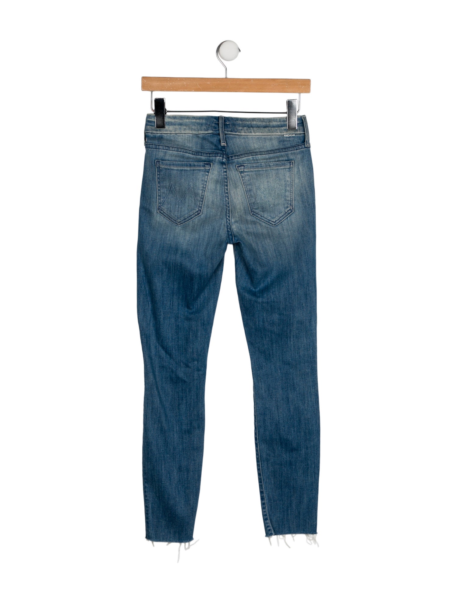 Mother Mid-Rise Skinny Leg Jeans