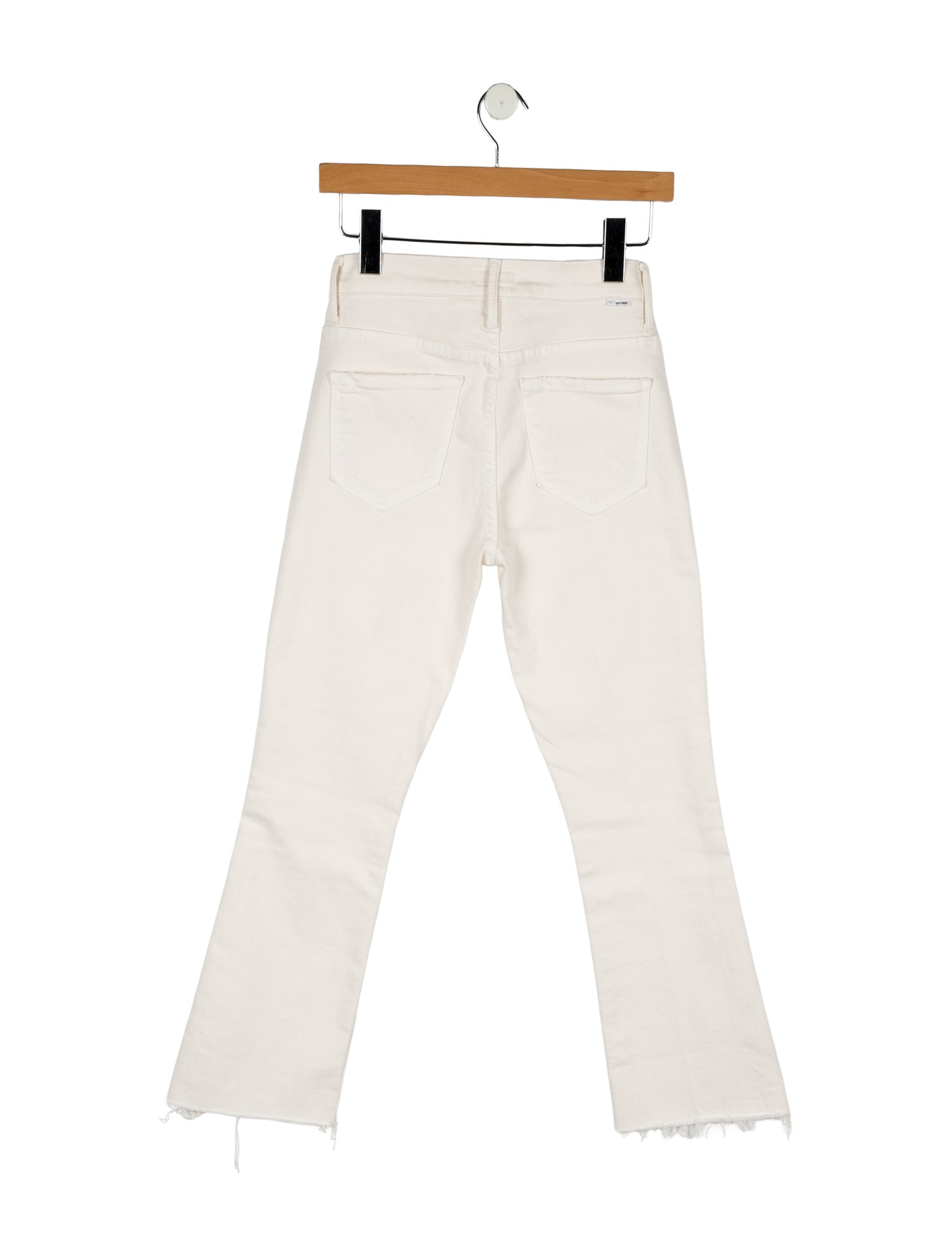 Mother Mid-Rise Straight Leg Jeans