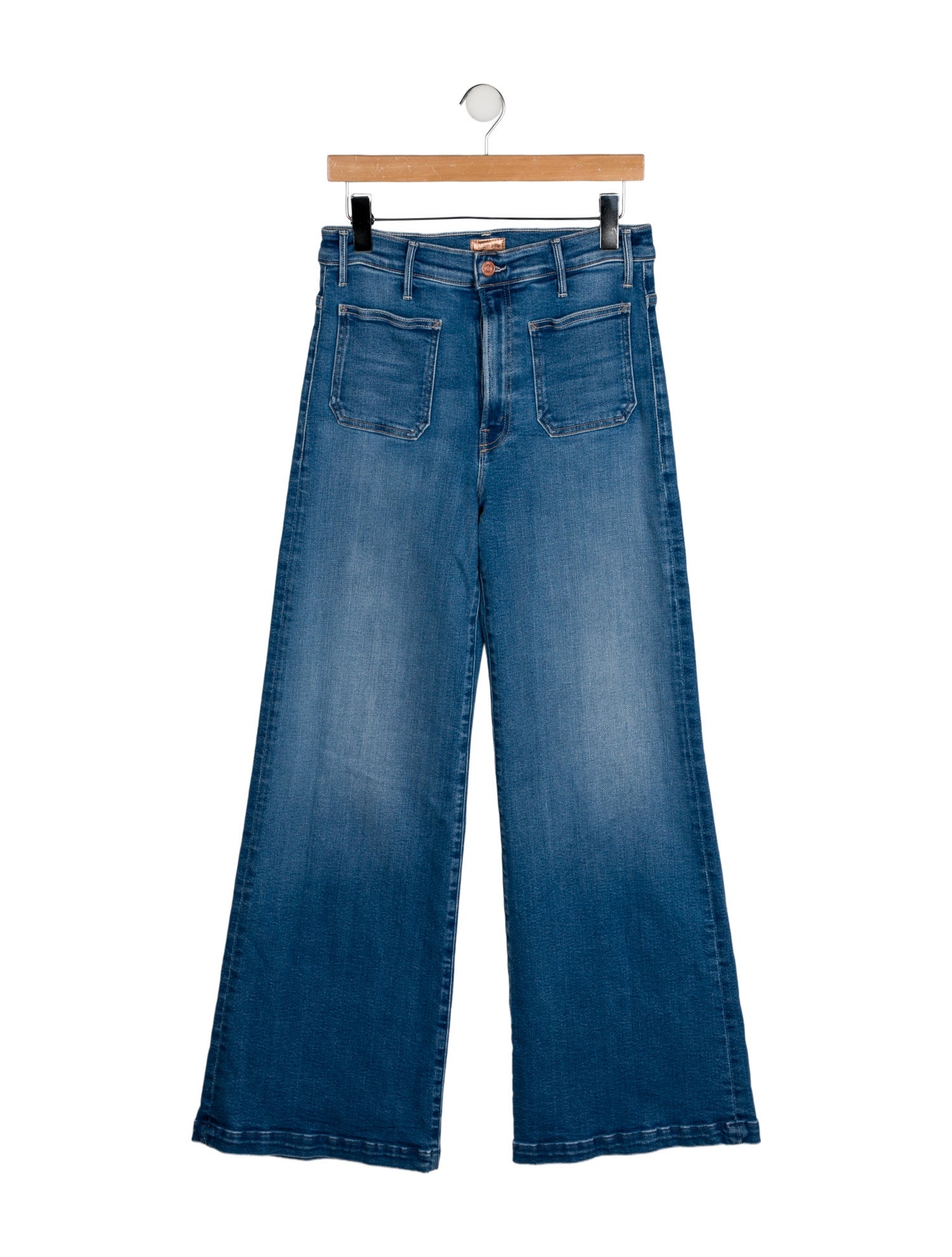 Mother High-Rise Wide Leg Jeans w/ Tags