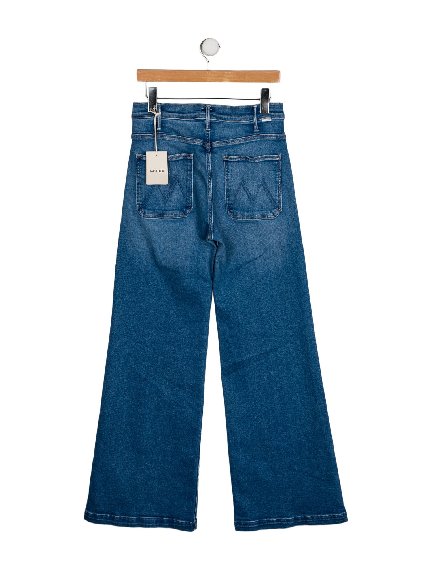 Mother High-Rise Wide Leg Jeans w/ Tags