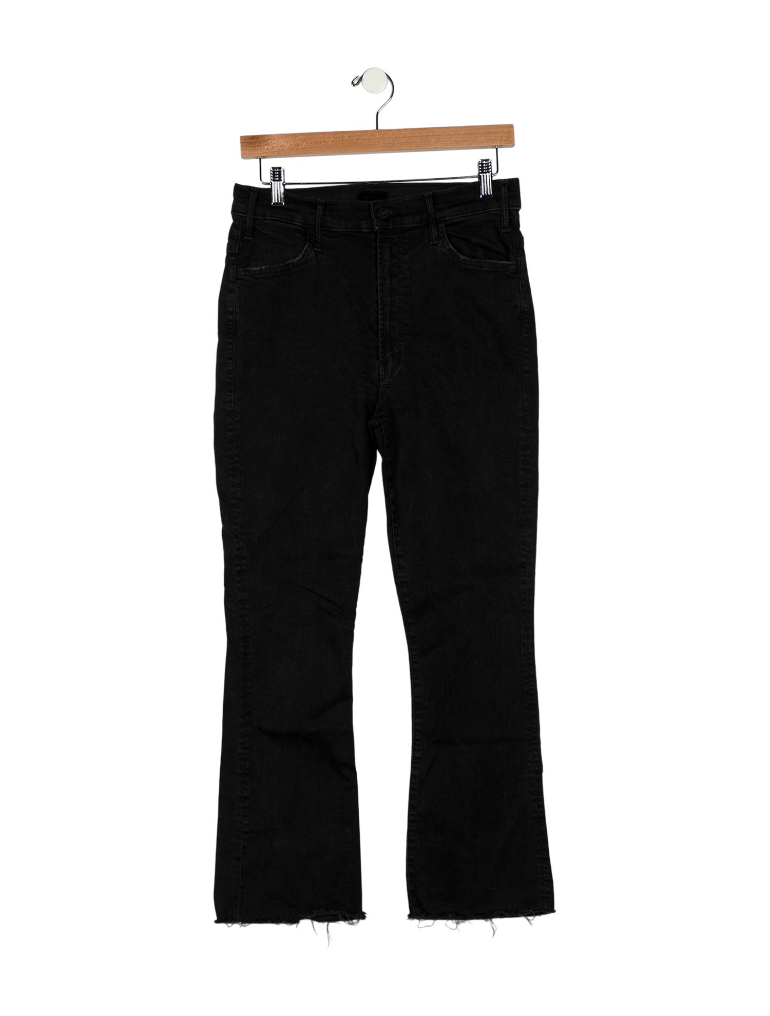 Mother Mid-Rise Straight Leg Jeans
