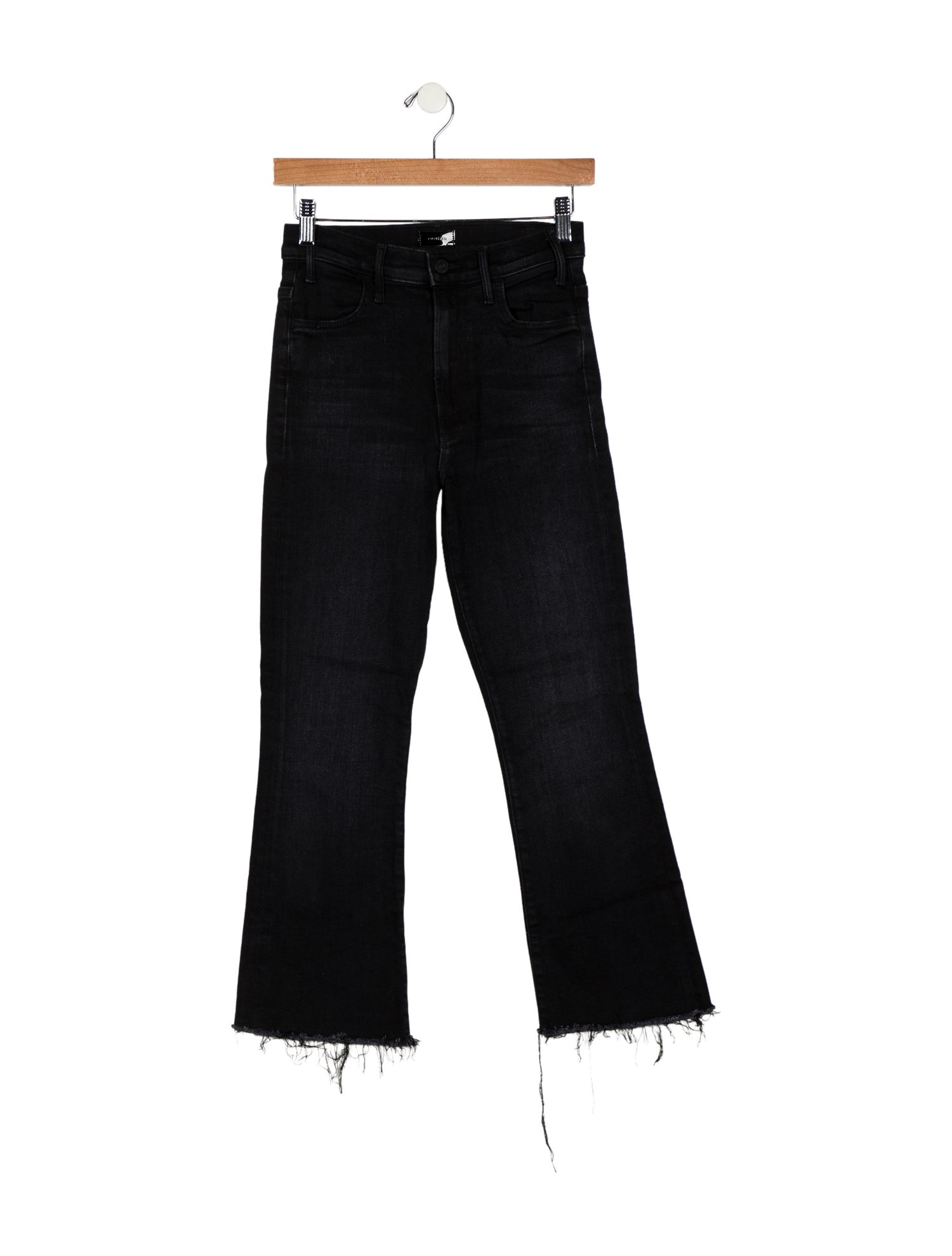 Mother Mid-Rise Straight Leg Jeans