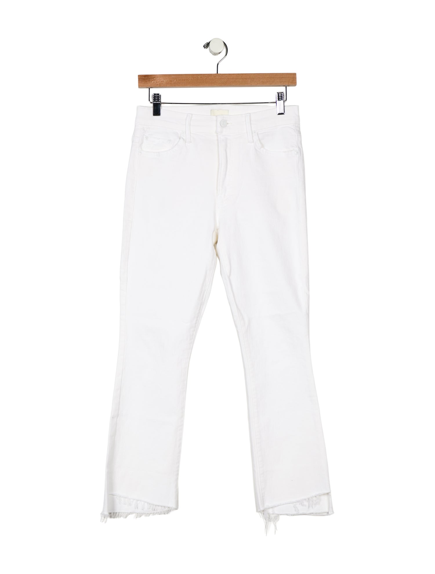 Mother Mid-Rise Straight Leg Jeans