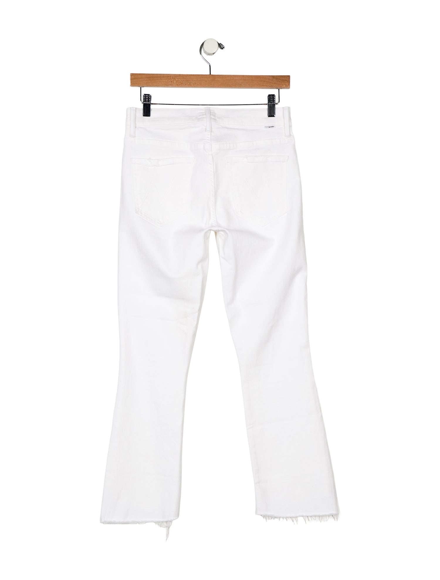 Mother Mid-Rise Straight Leg Jeans