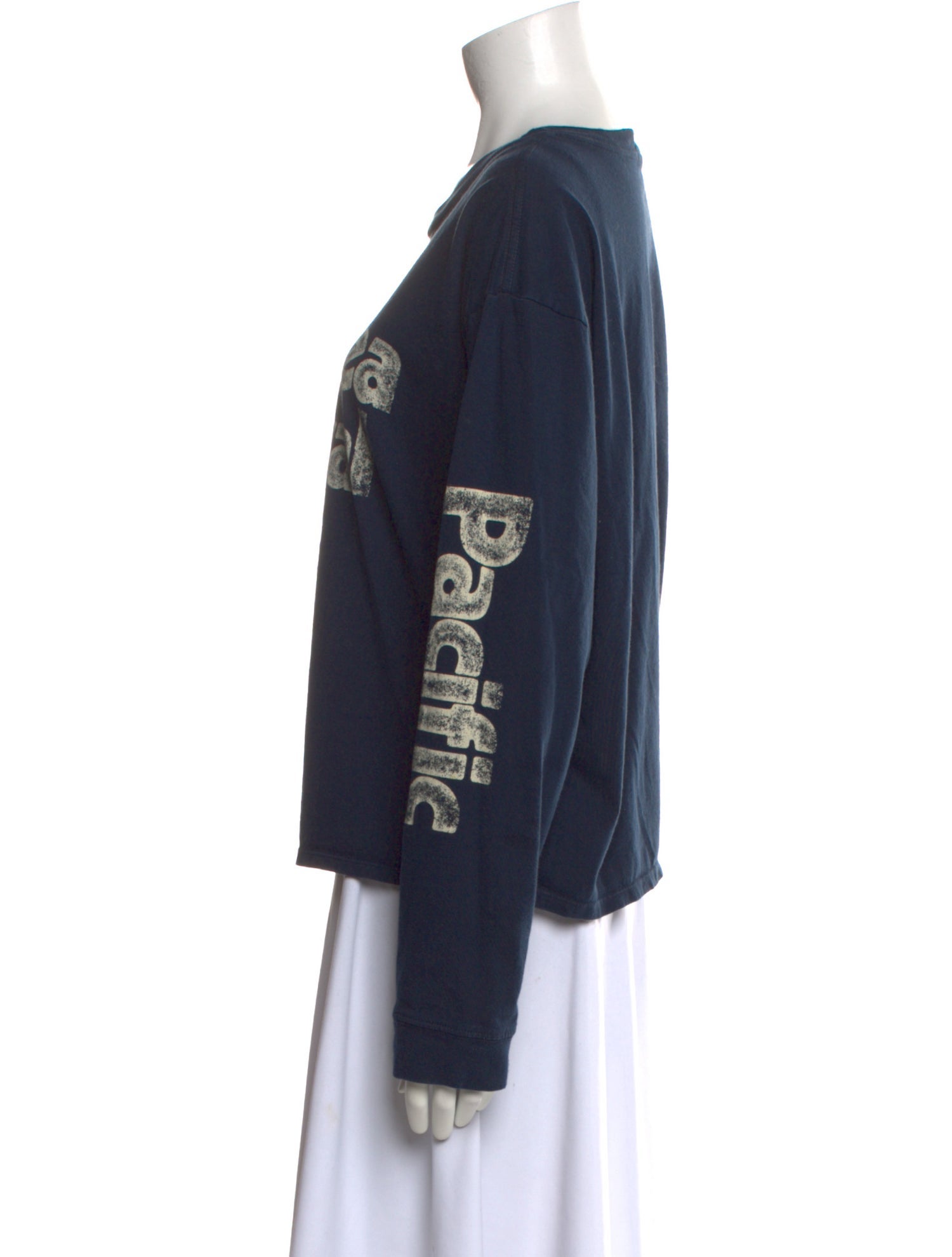 Mother Graphic Print Crew Neck Sweatshirt