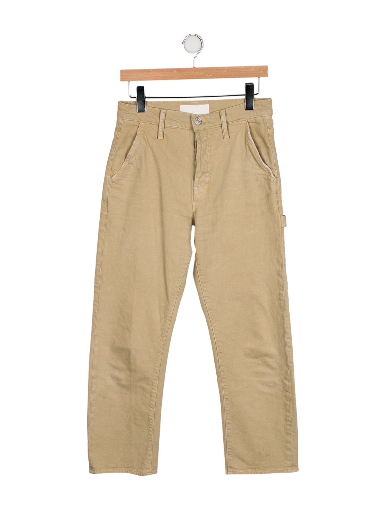 Mother High-Rise Straight Leg Jeans