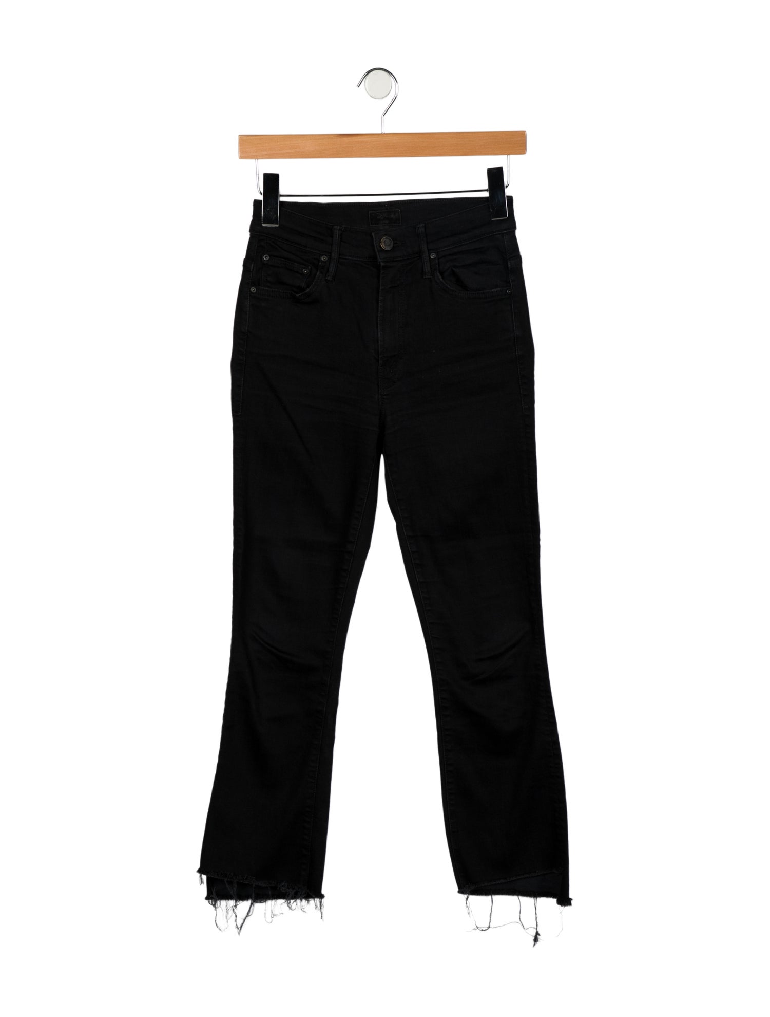 Mother Mid-Rise Straight Leg Jeans