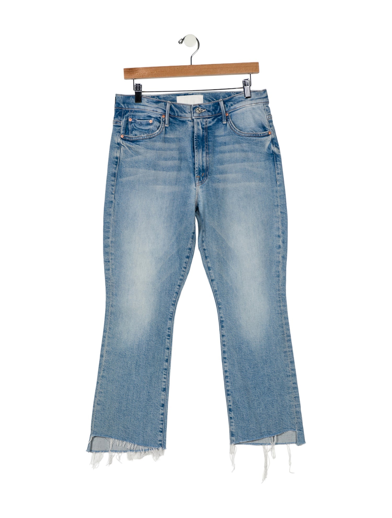 Mother High-Rise Straight Leg Jeans