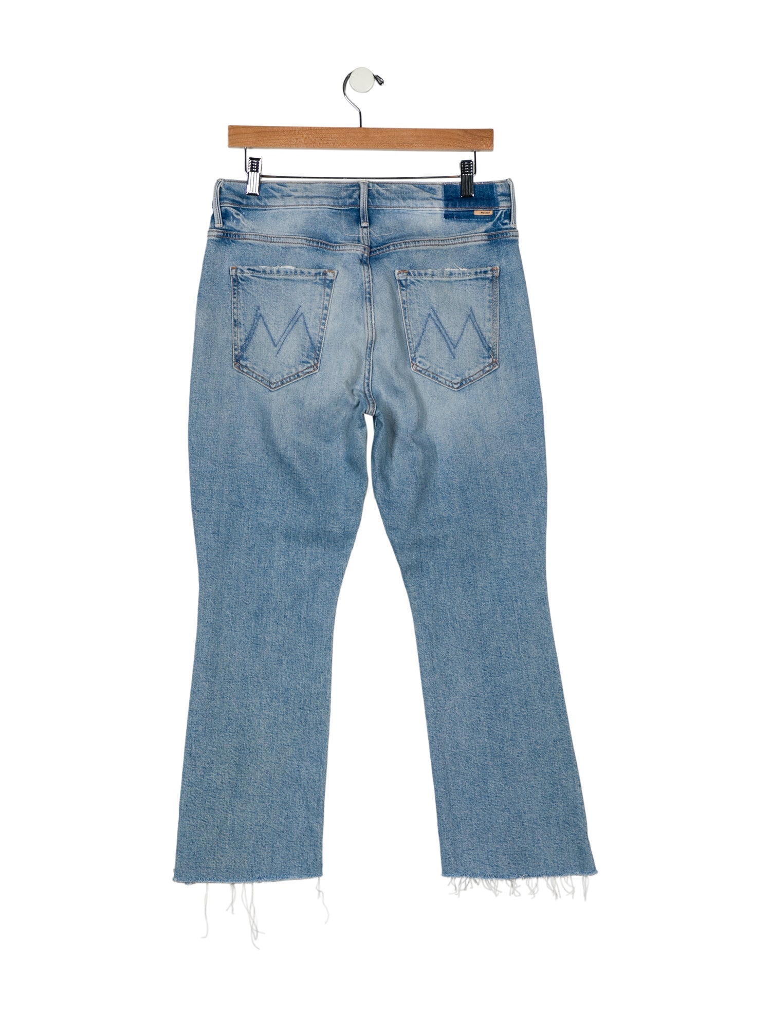 Mother High-Rise Straight Leg Jeans