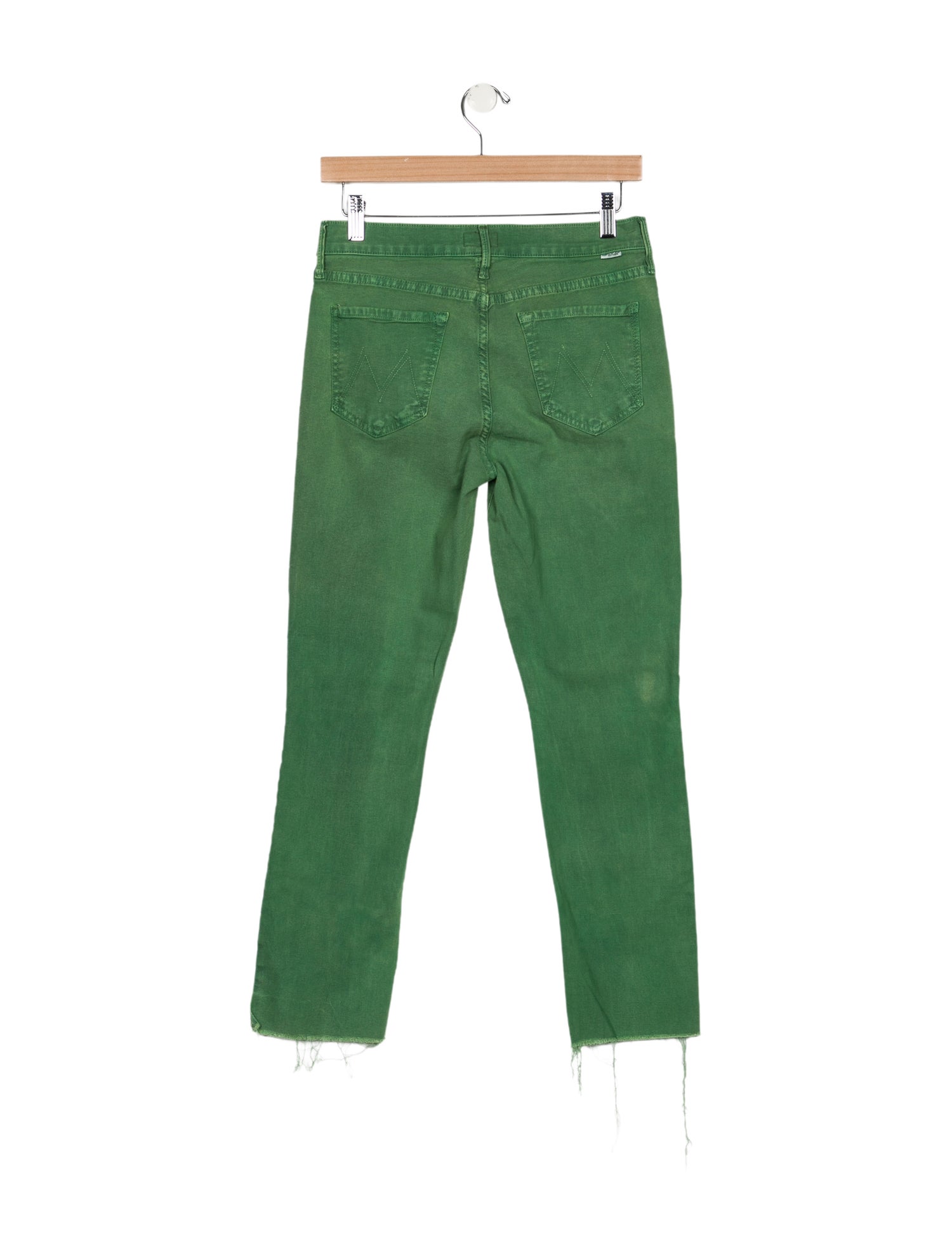 Mother Mid-Rise Straight Leg Jeans