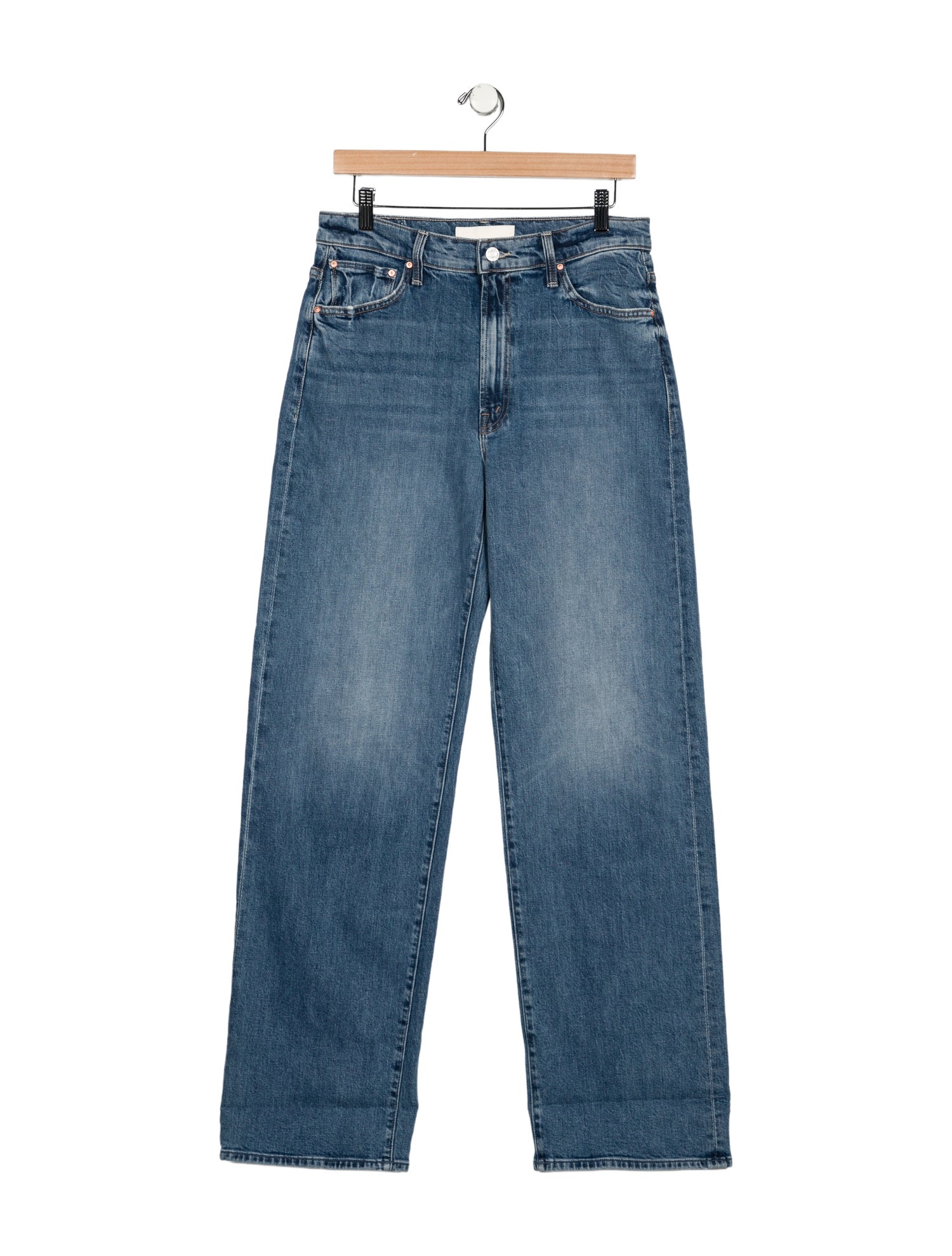 Mother High-Rise Wide Leg Jeans