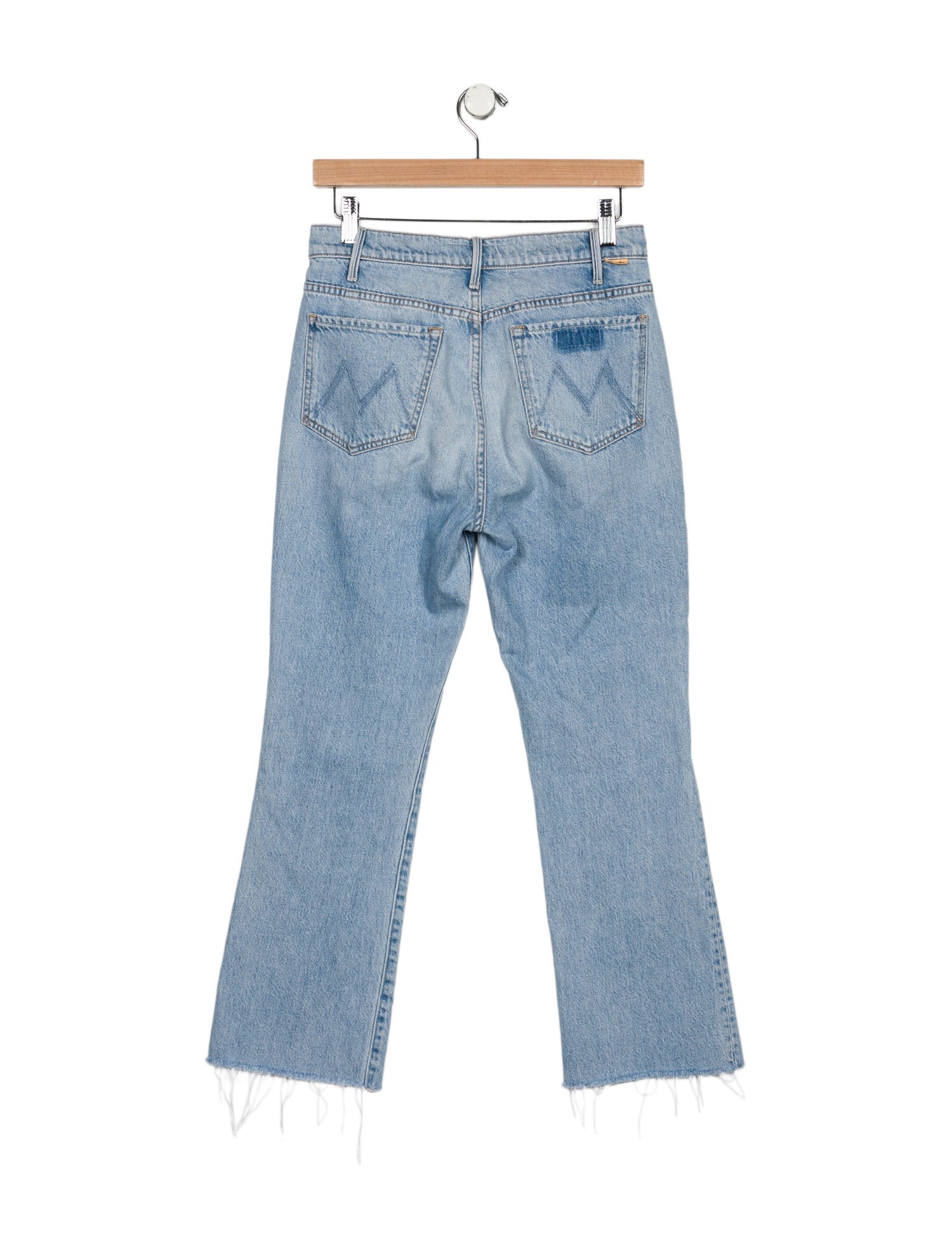 Mother Mid-Rise Straight Leg Jeans