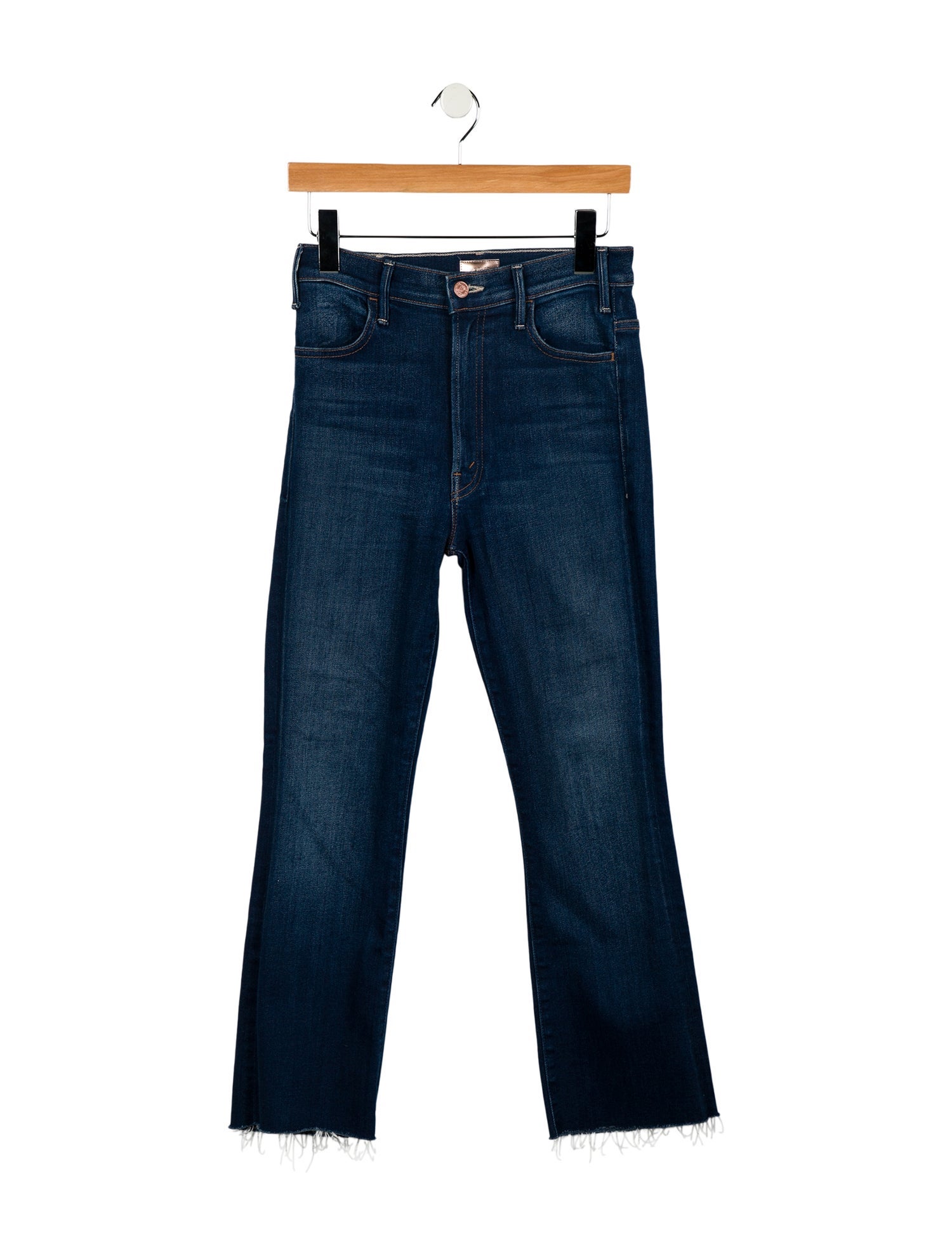 Mother High-Rise Straight Leg Jeans
