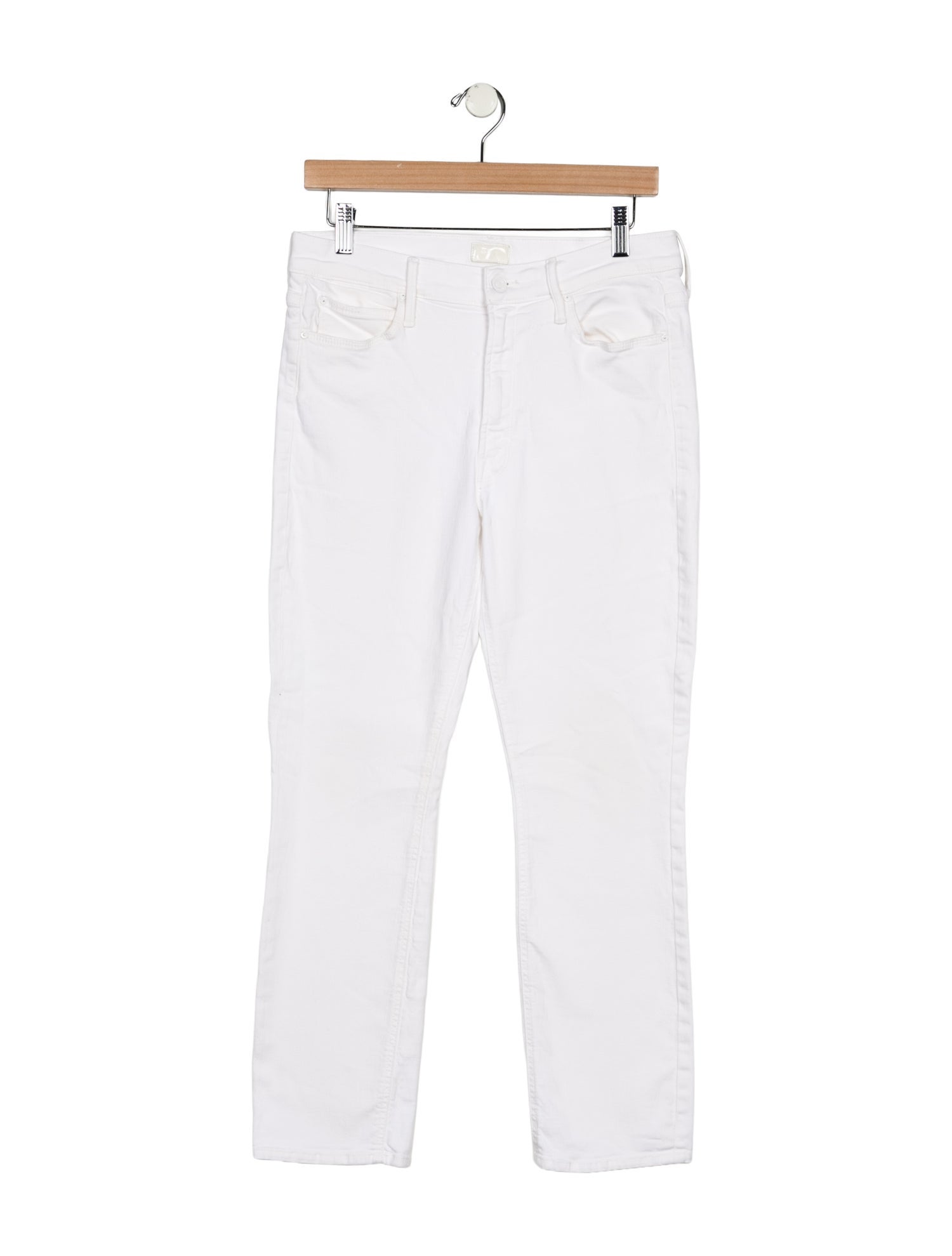 Mother Mid-Rise Skinny Leg Jeans