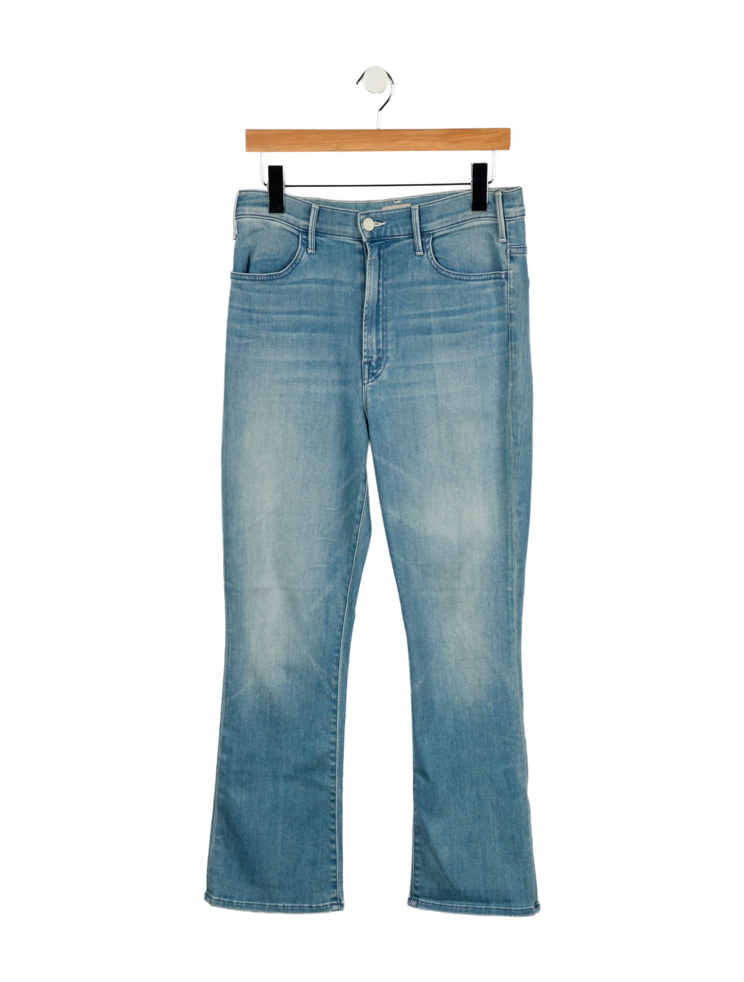 Mother High-Rise Straight Leg Jeans