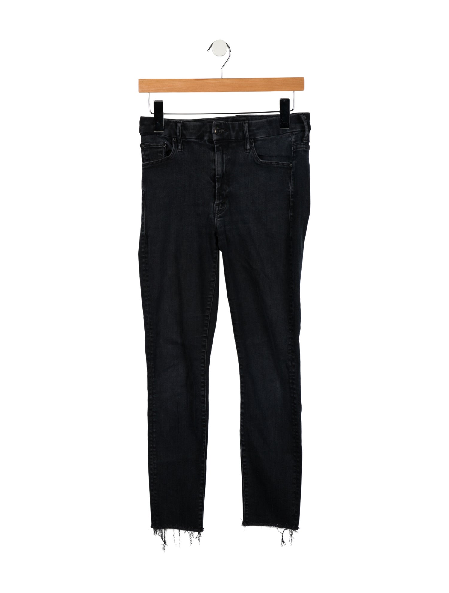 Mother Mid-Rise Skinny Leg Jeans