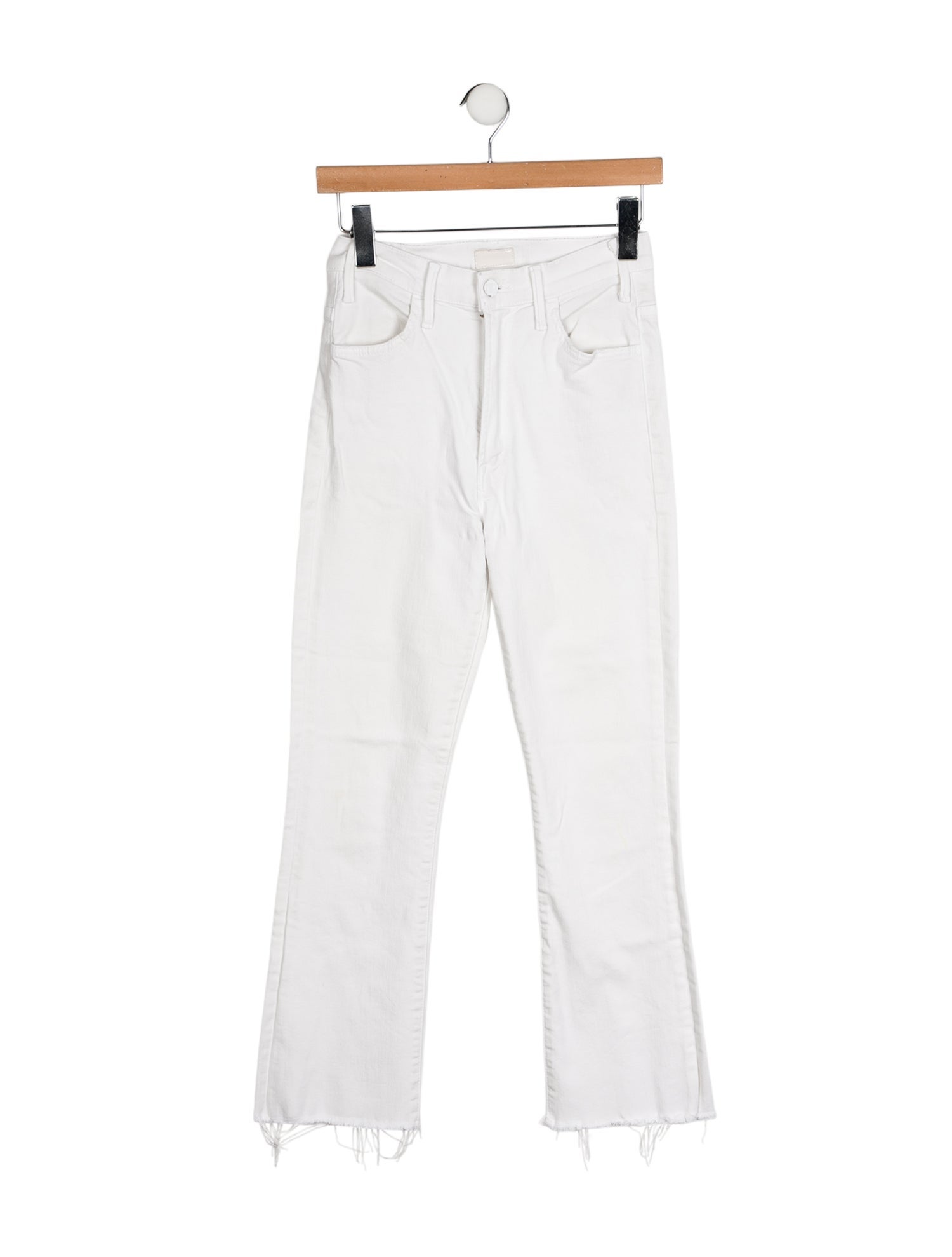 Mother Mid-Rise Straight Leg Jeans