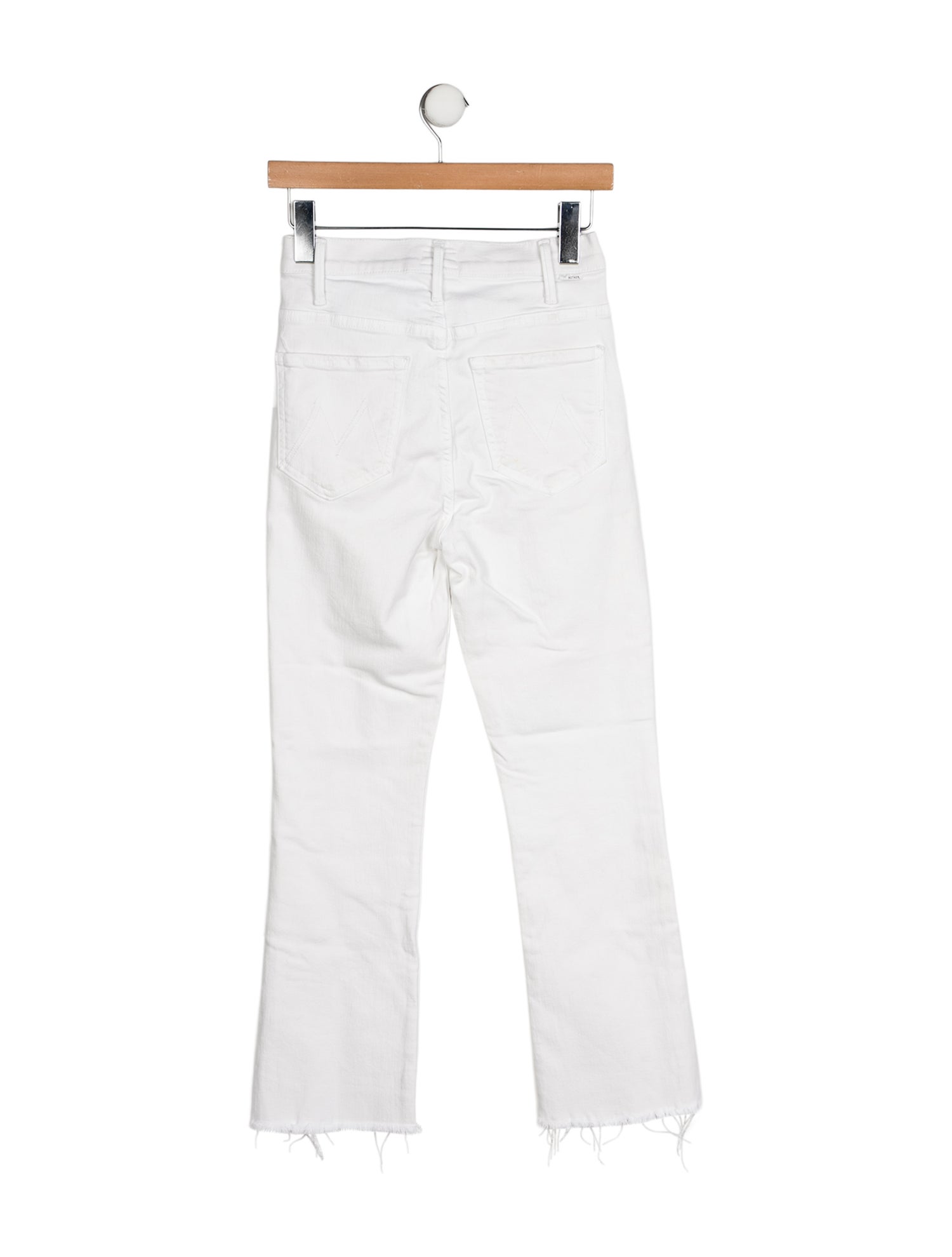 Mother Mid-Rise Straight Leg Jeans
