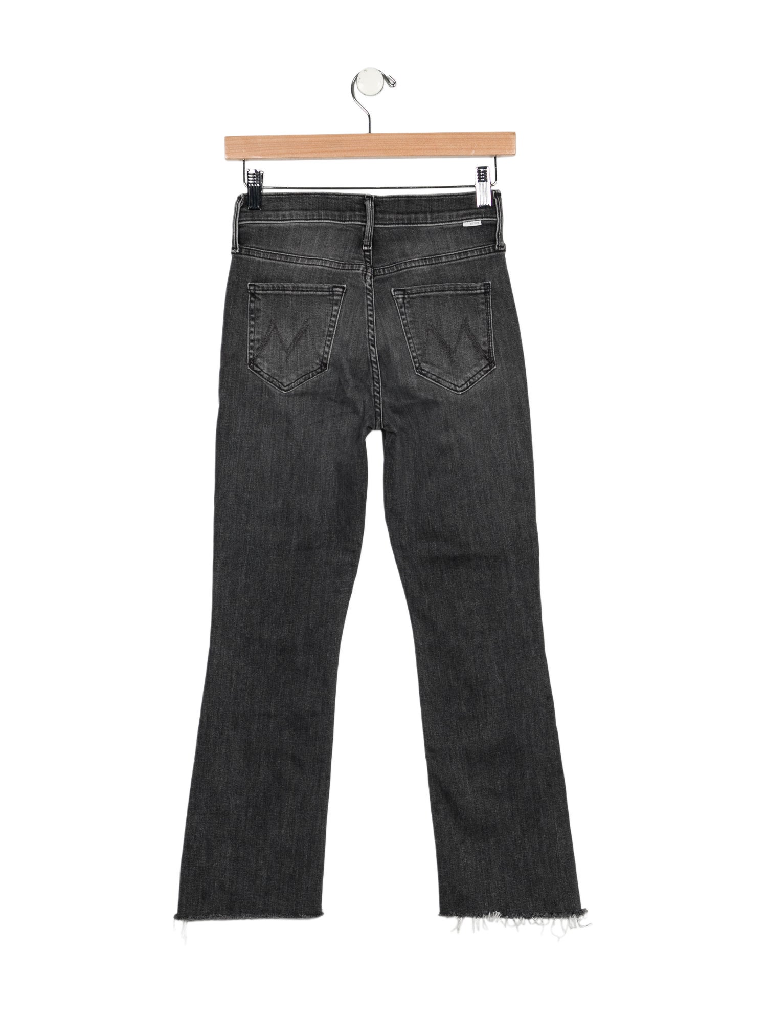 Mother Mid-Rise Straight Leg Jeans