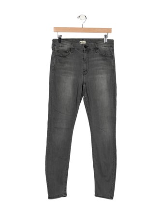 Mother Mid-Rise Skinny Leg Jeans