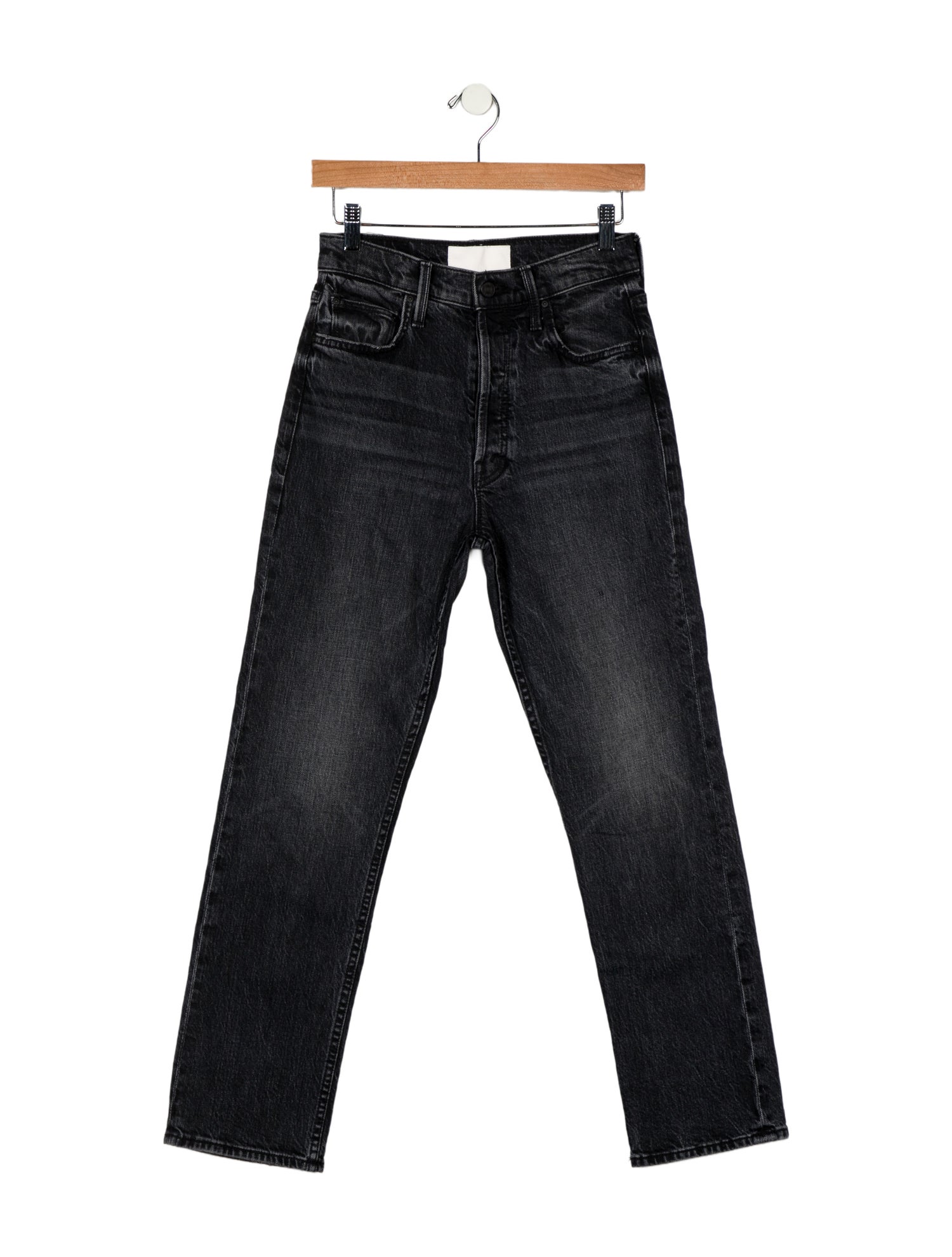 Mother High-Rise Straight Leg Jeans