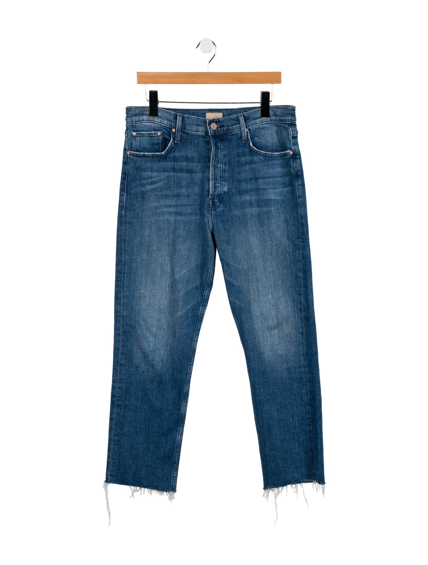 Mother High-Rise Straight Leg Jeans