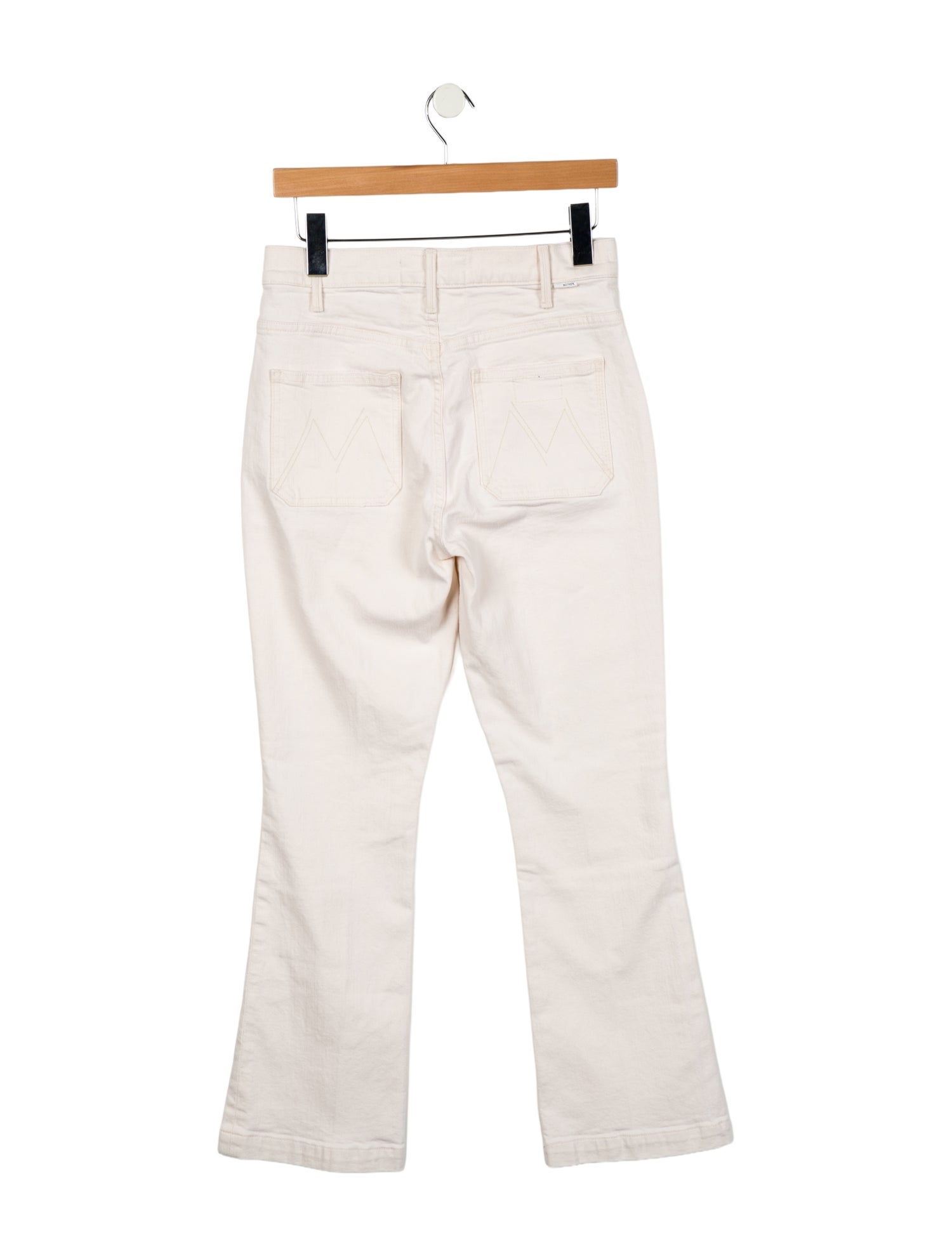 Mother Mid-Rise Straight Leg Jeans
