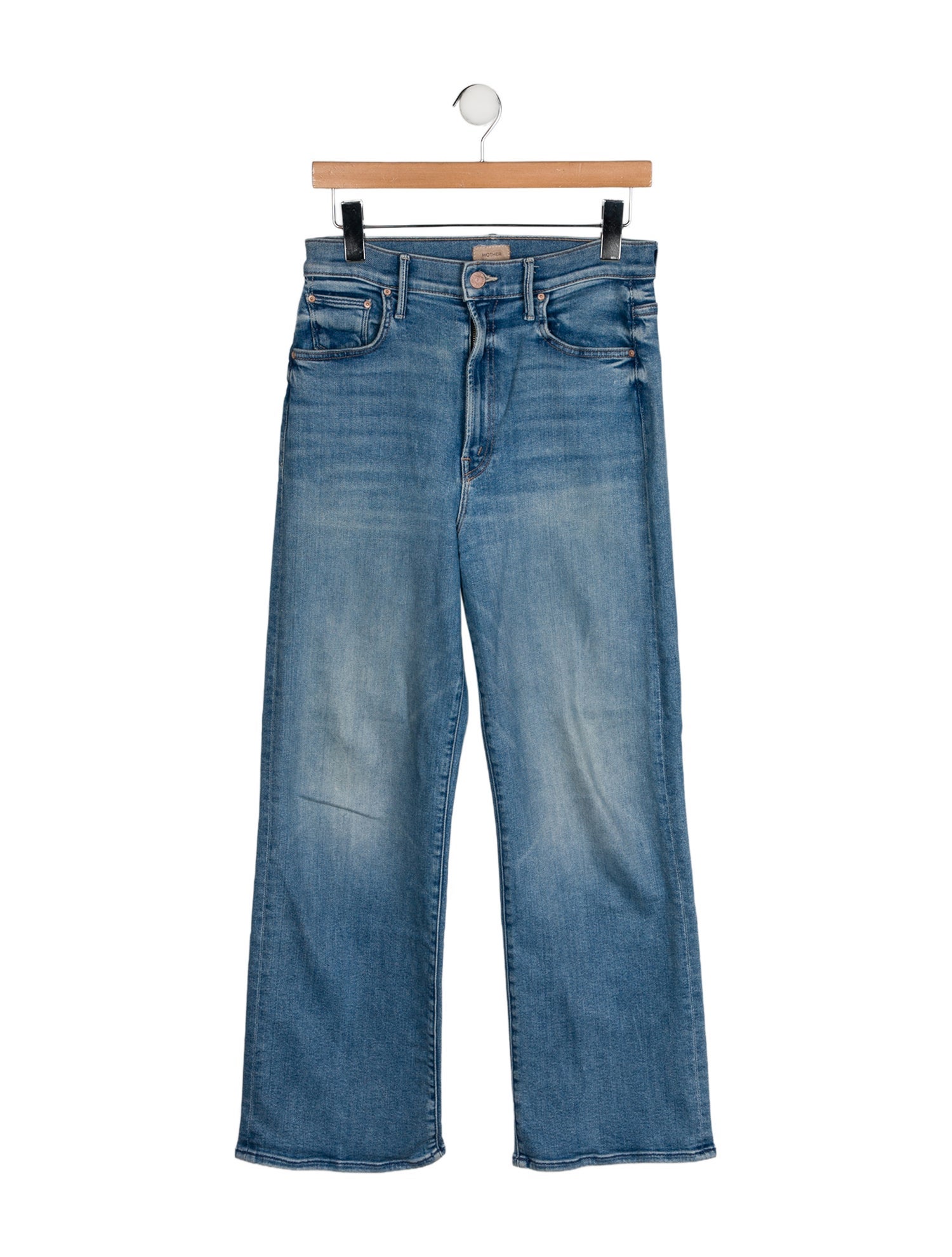 Mother High-Rise Wide Leg Jeans