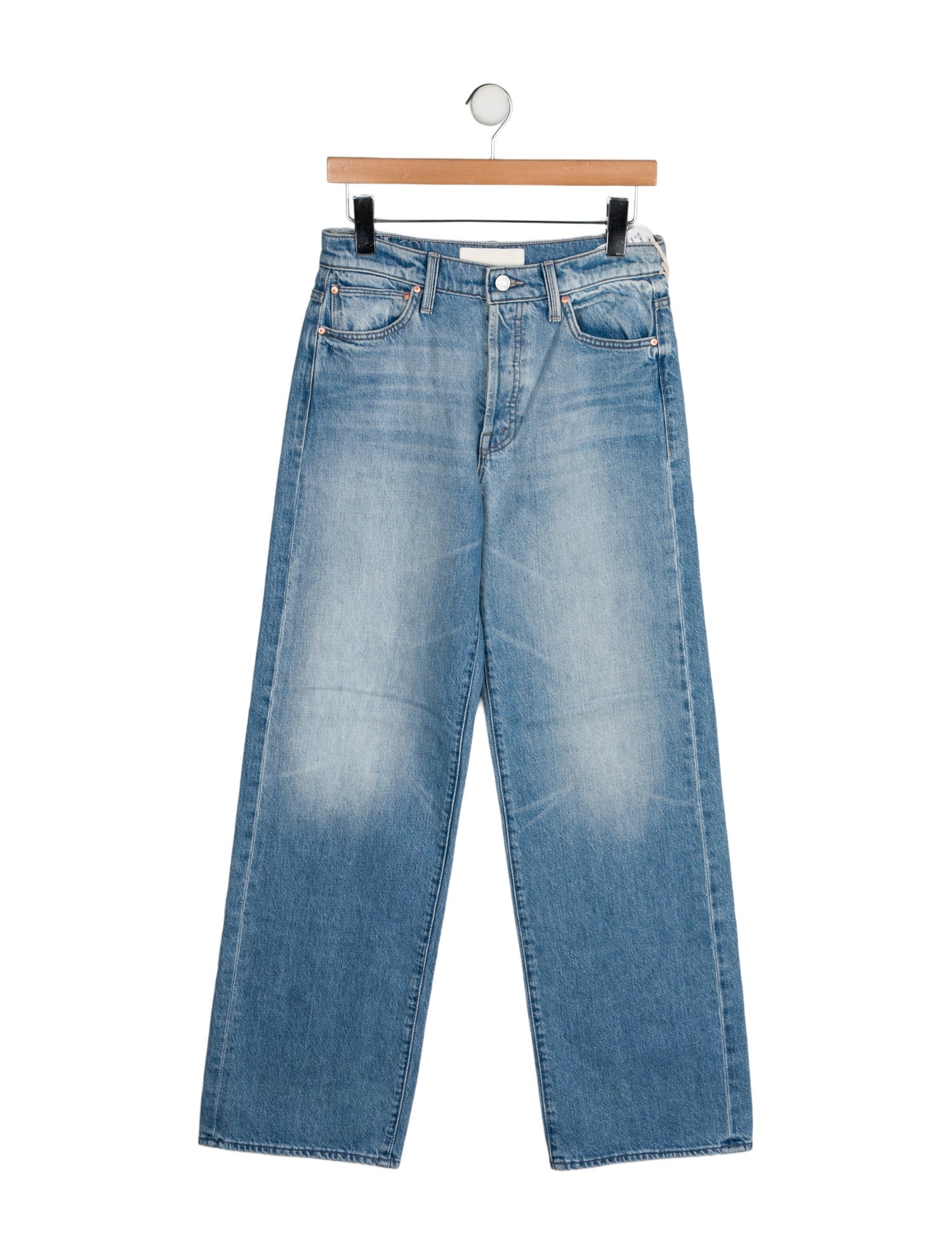 Mother Mid-Rise Wide Leg Jeans w/ Tags