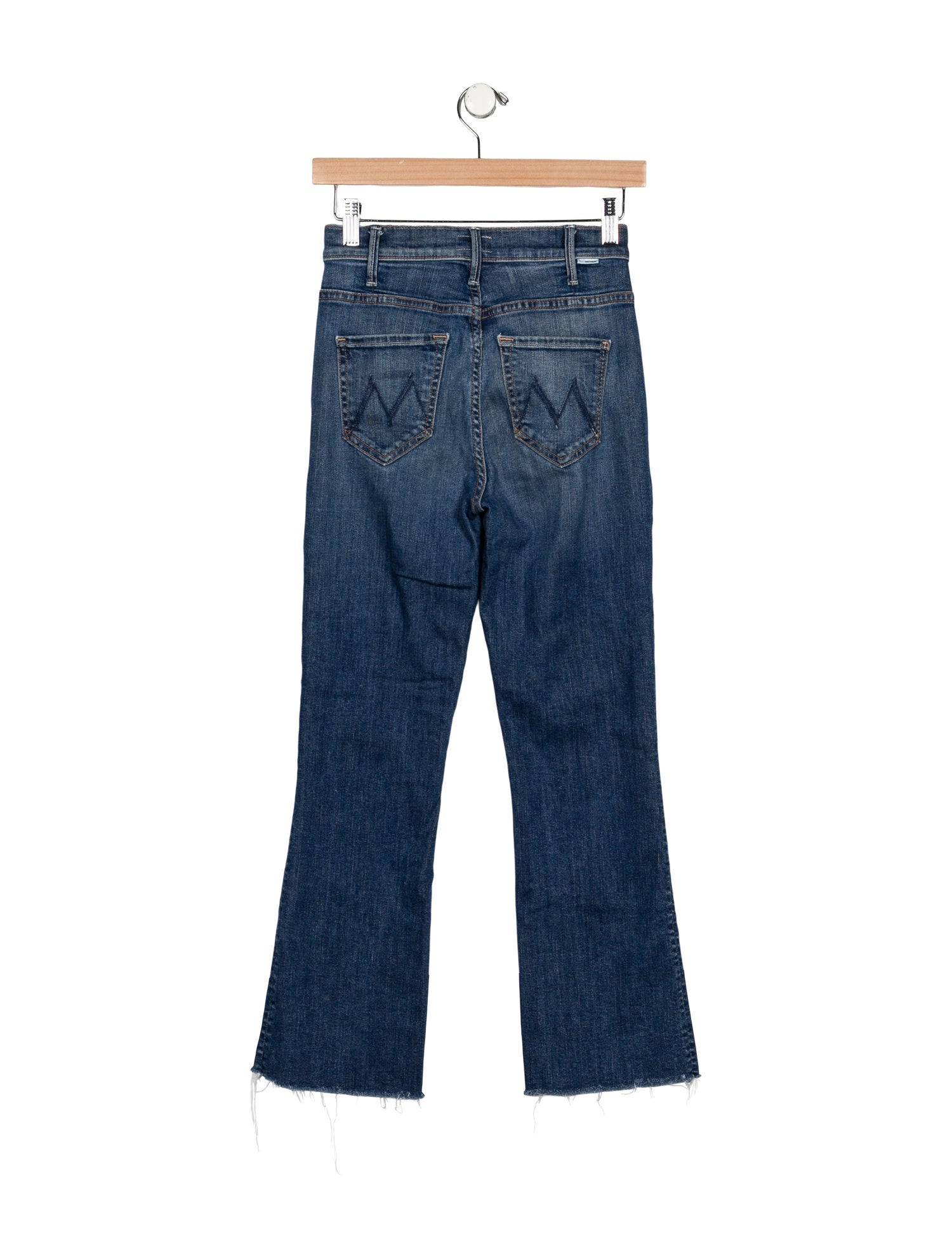 Mother Mid-Rise Straight Leg Jeans