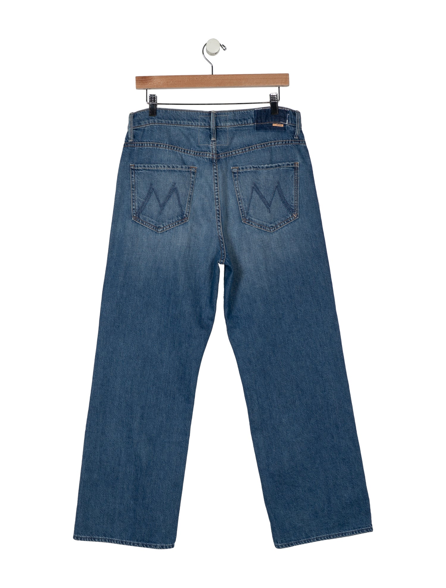 Mother High-Rise Wide Leg Jeans