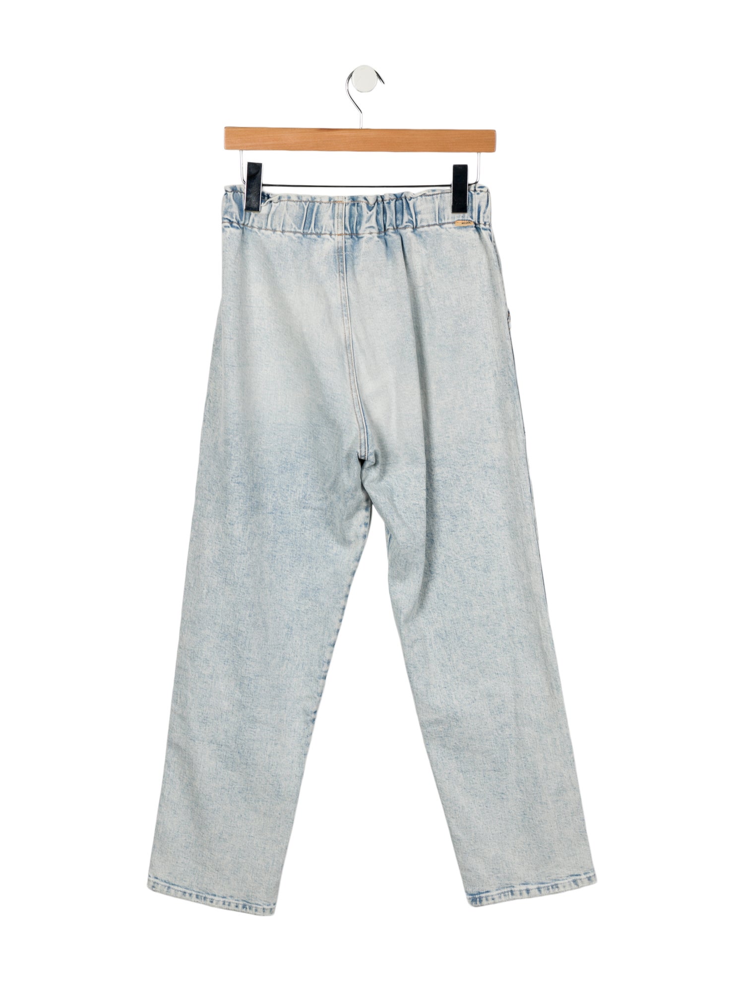 Mother High-Rise Straight Leg Jeans