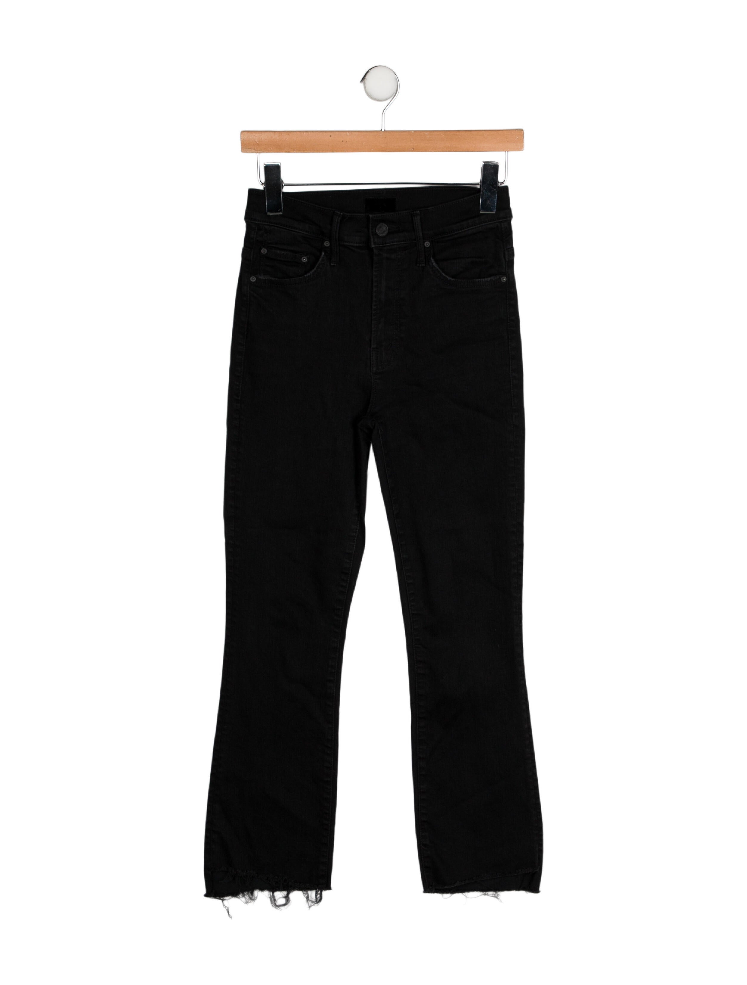 Mother Mid-Rise Straight Leg Jeans