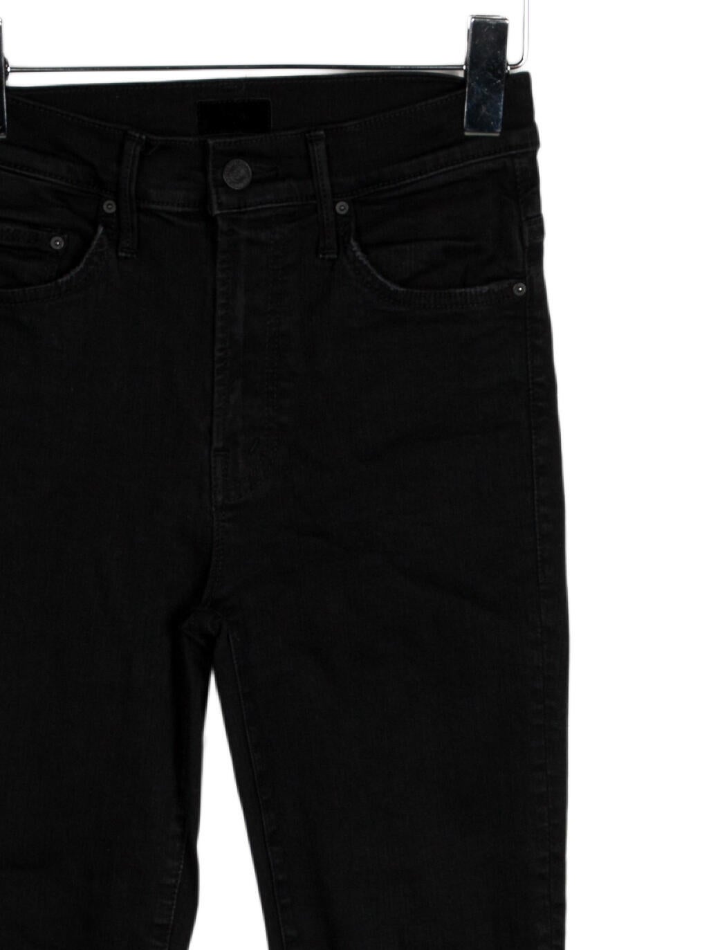 Mother Mid-Rise Straight Leg Jeans